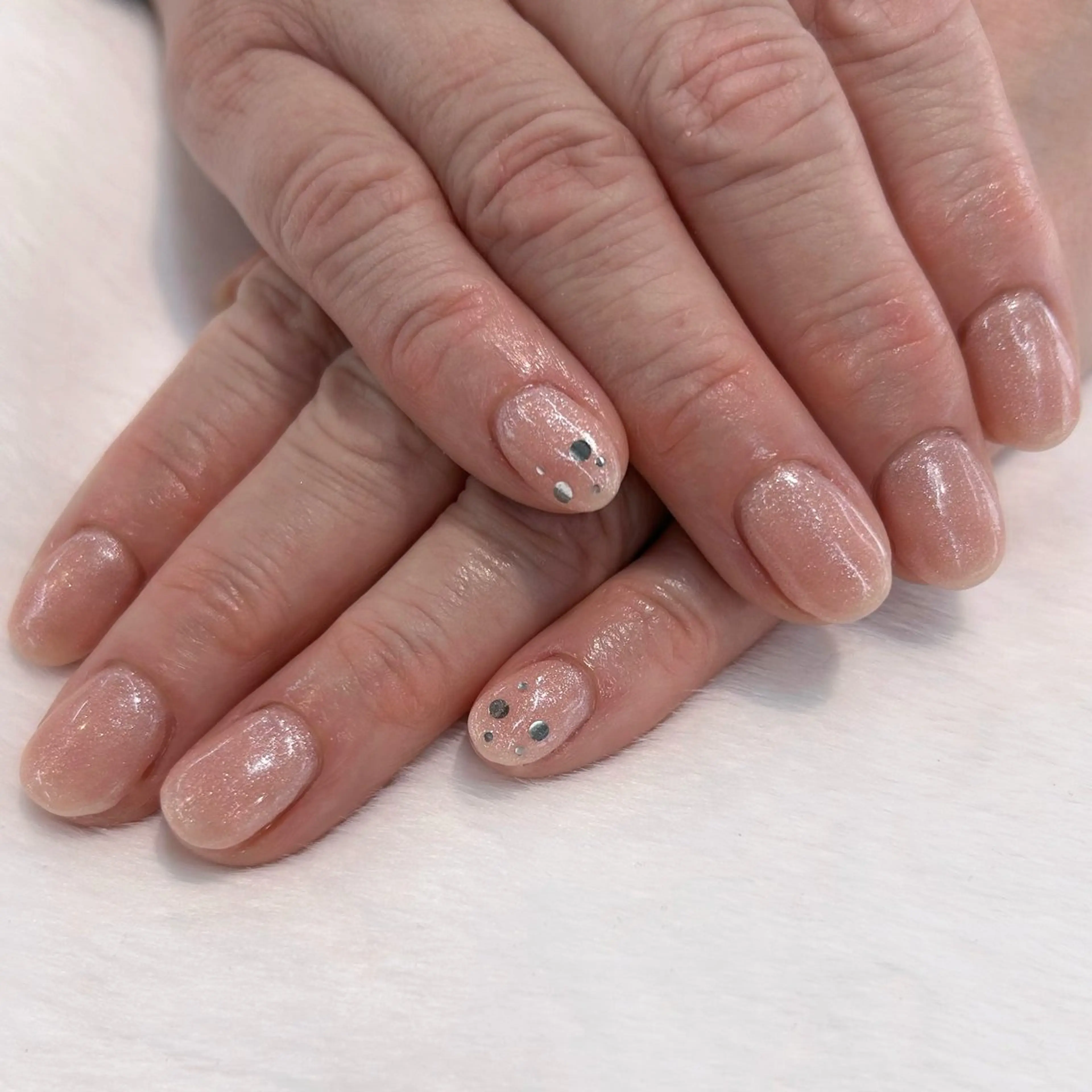 ネイル ピンク 狭間 GRANBEAUTYのネイルデザイン