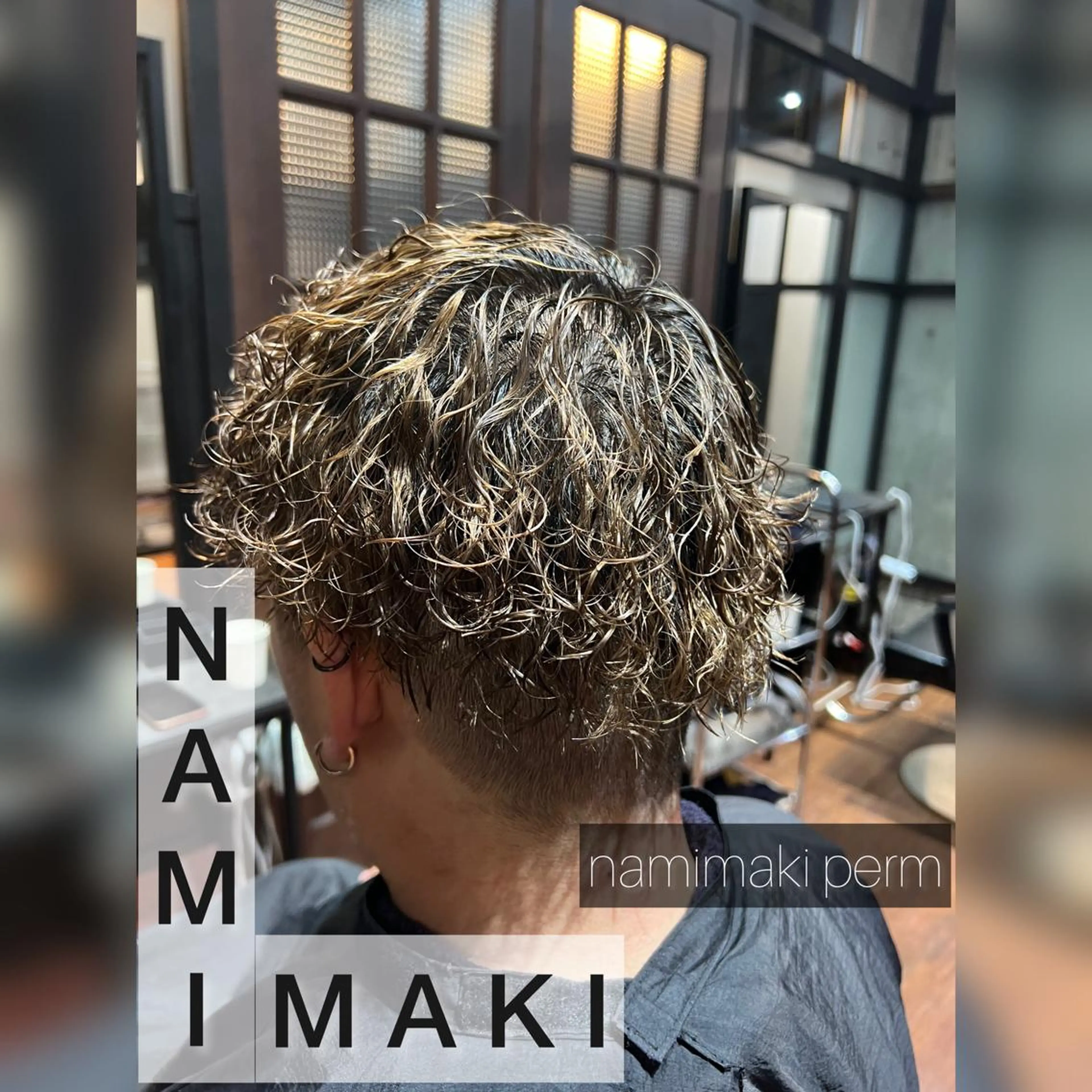 パーマ メンズ newi TATSUのヘアスタイル