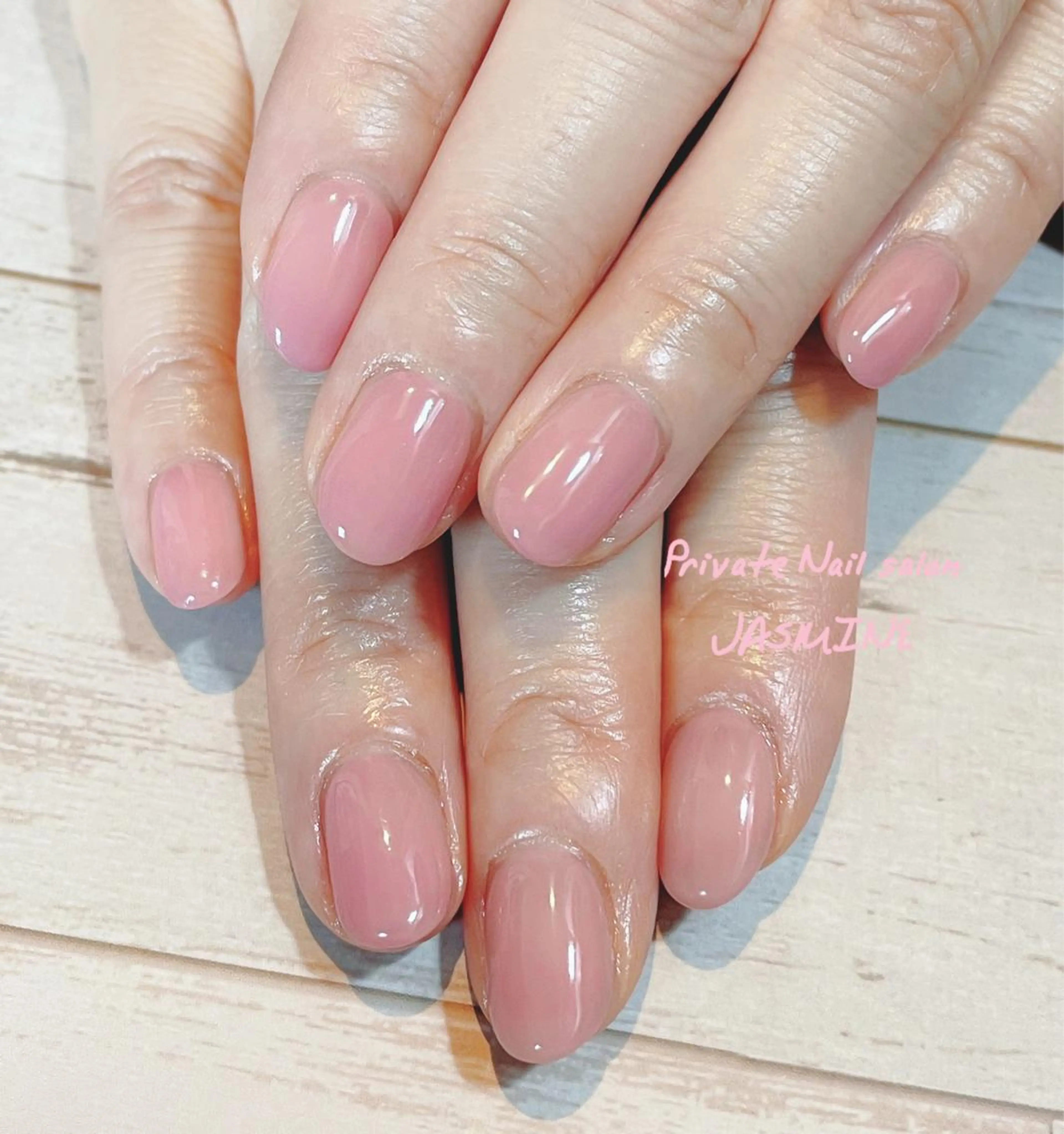 ネイル ワンカラーネイル Nail salon JASMINEのネイルデザイン