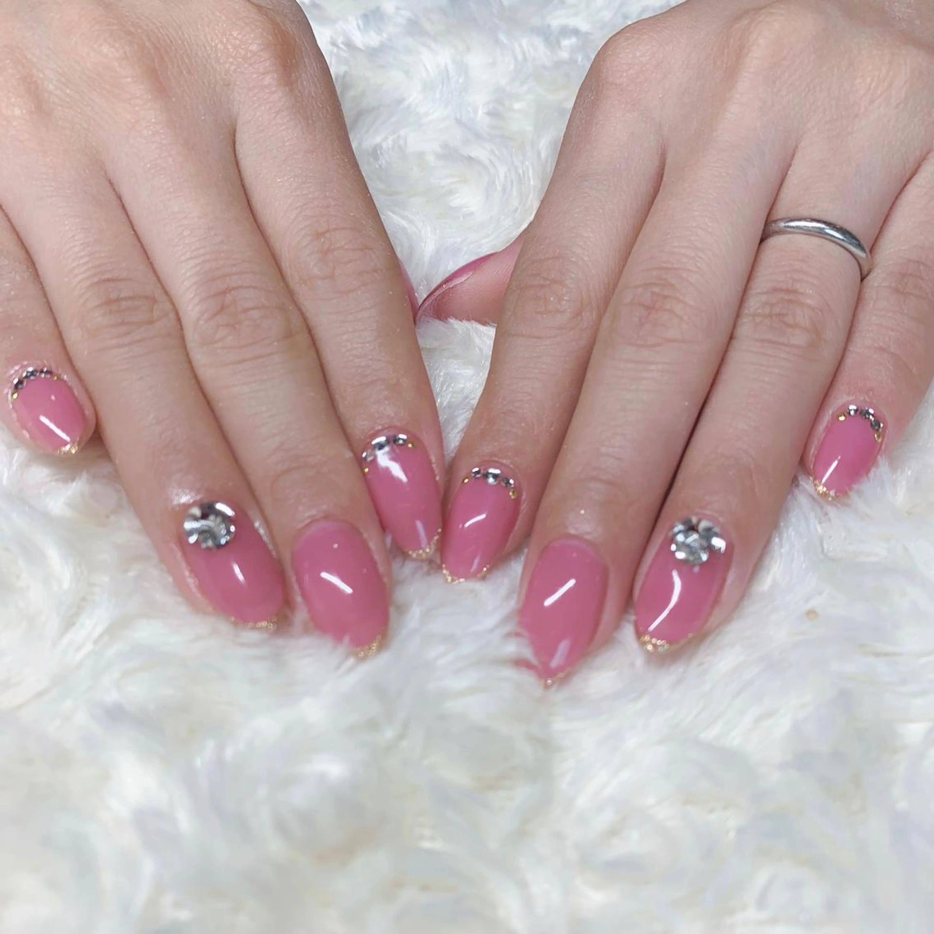 カラー ネイル ハンドネイル Cozy_ ilumのネイルデザイン