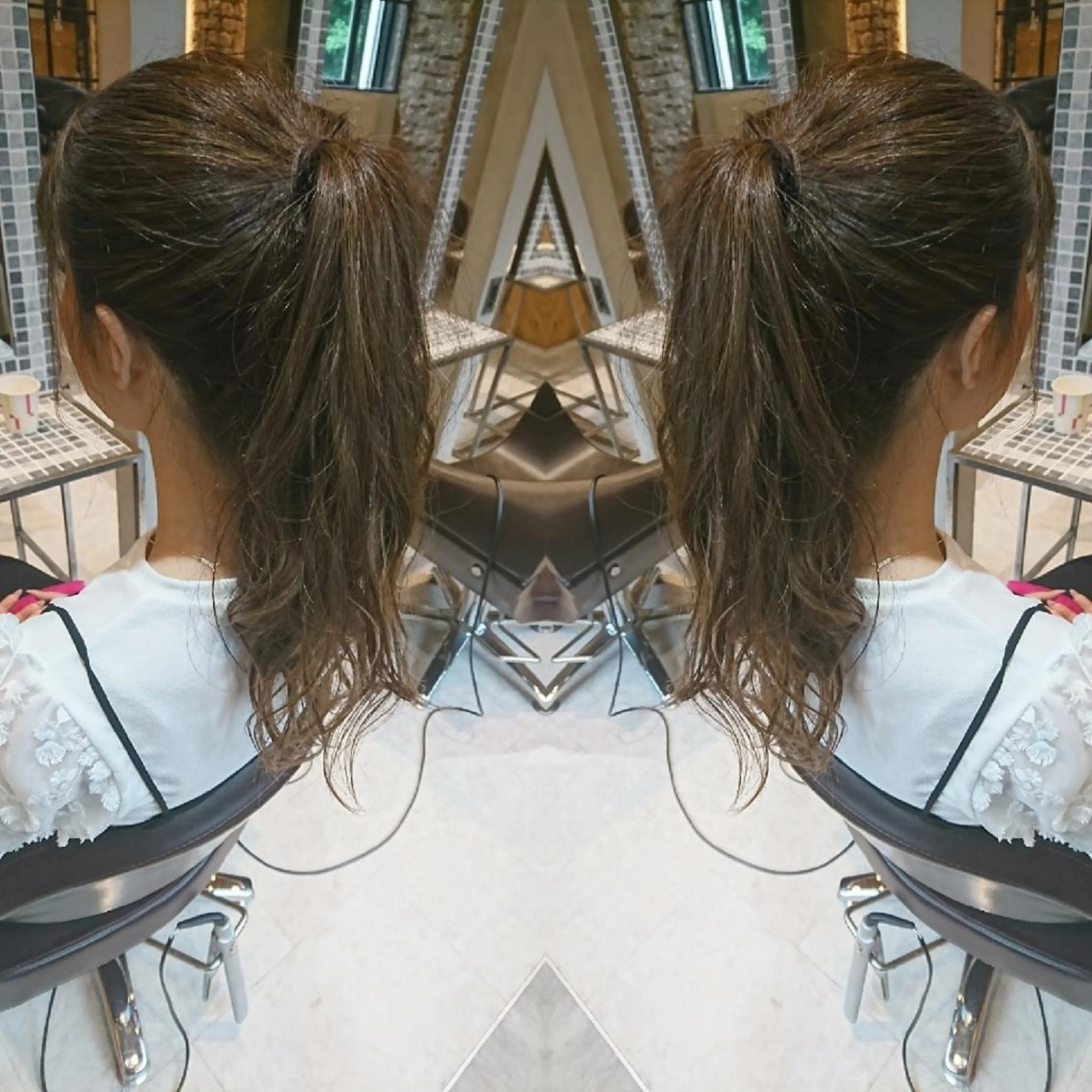 ロング カラー カット ヘアカラー トリートメント youres センター南所属・センター南 SEIJIのヘアスタイル