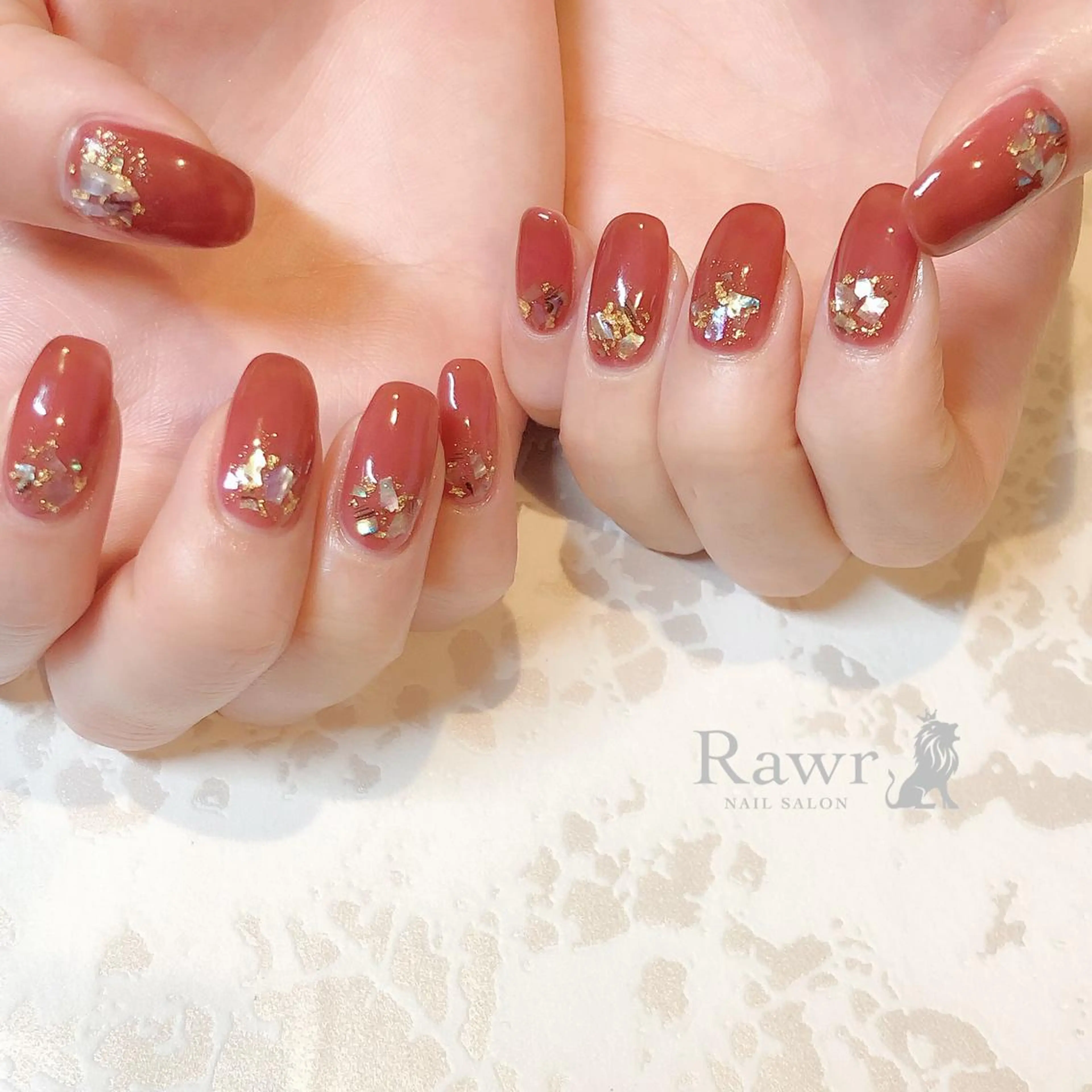 ネイル ハンドネイル Rawr / saoriのネイルデザイン