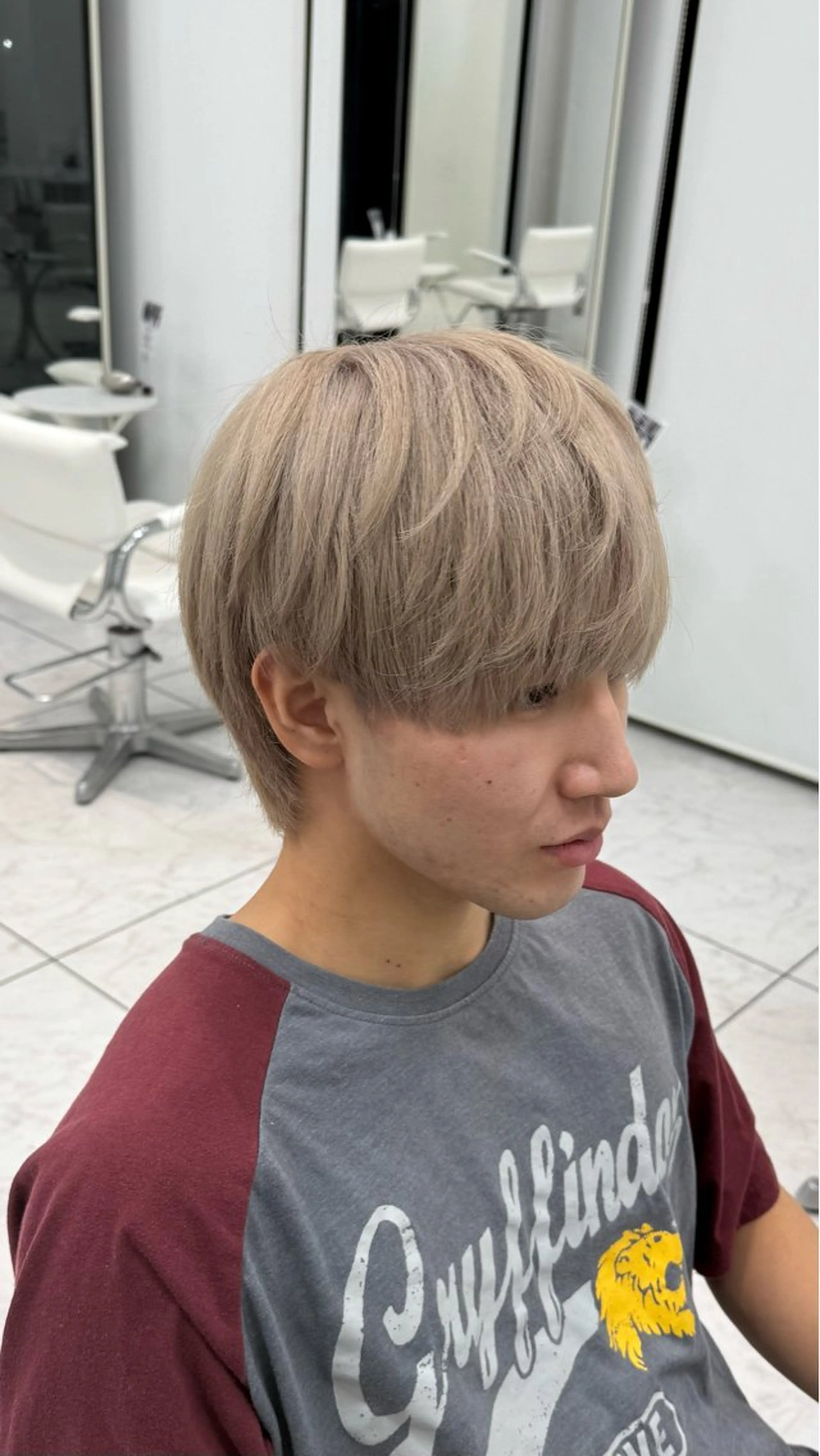 ショート カラー メンズ ヘアカラー Ace men's salon 岡崎店所属・🔥メンズ特化美容師 🔥石川大雅のヘアスタイル