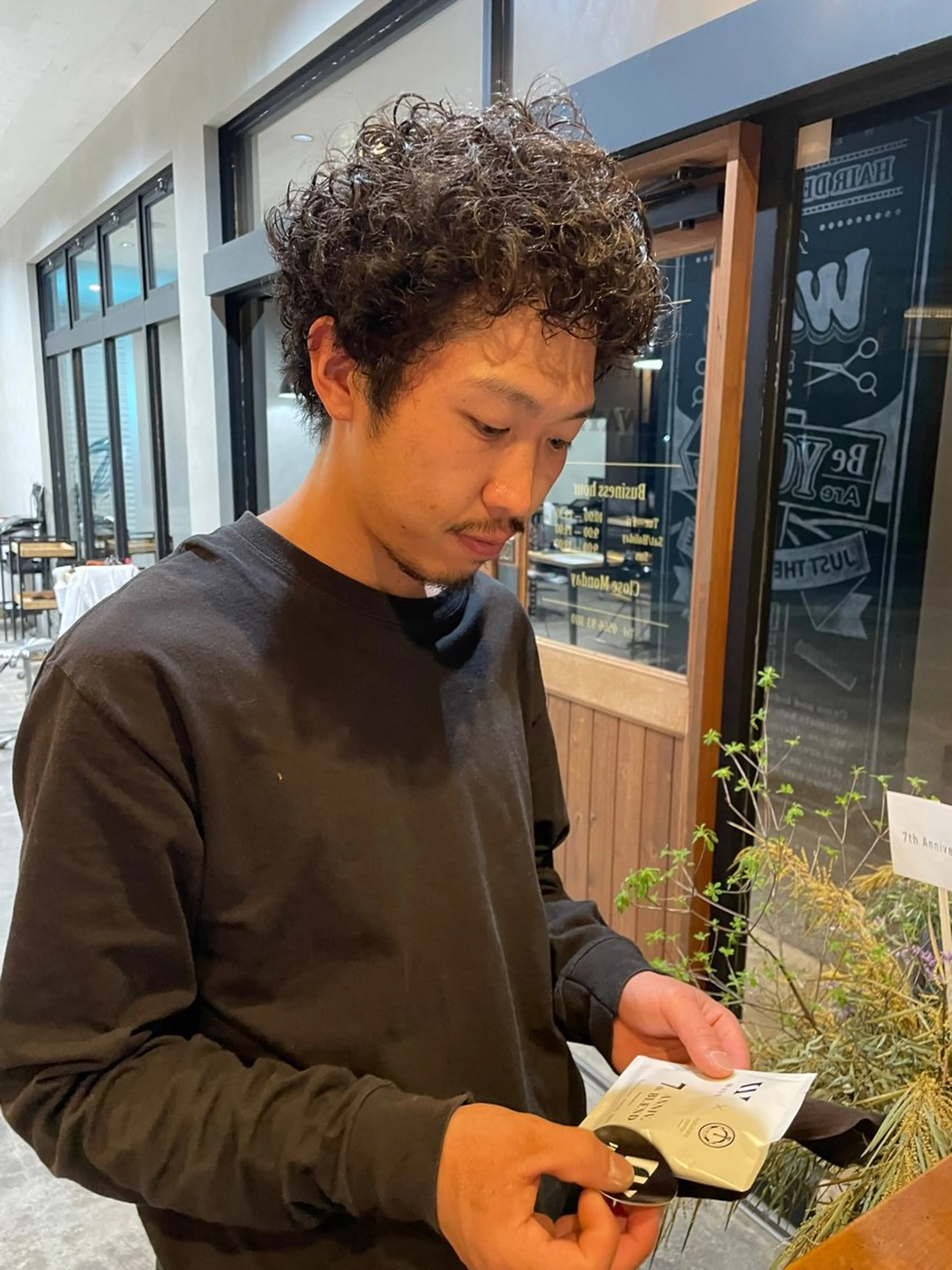 ショート パーマ メンズ メンズ🎱女性も歓迎 ✨🌵榊原崇文🌵のヘアスタイル