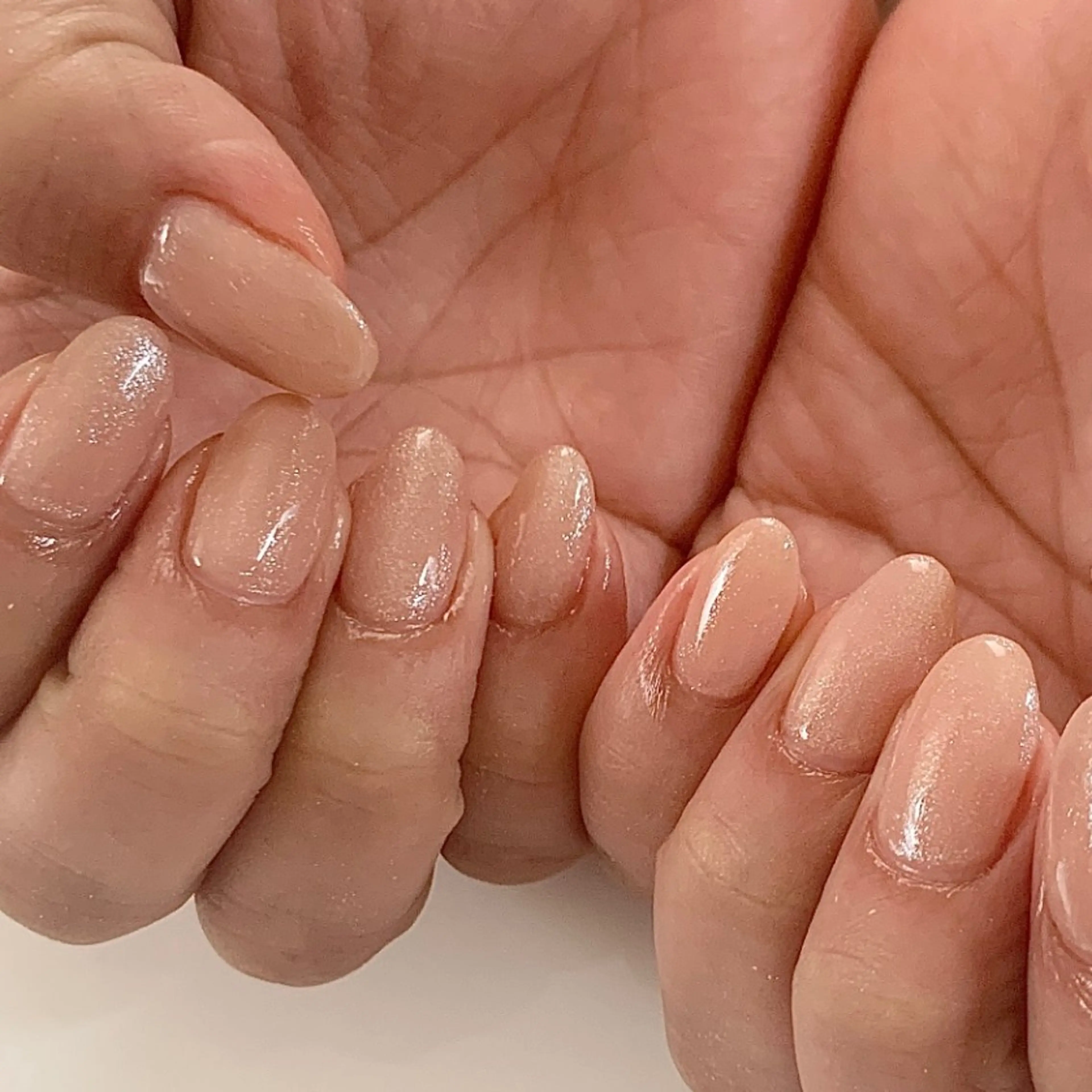 ネイル ブルー ジェルネイル キラキラネイル 韓国ネイル ラメ(グリッター) RooM -produce by maynail-所属・RooM -mizuki-のネイルデザイン