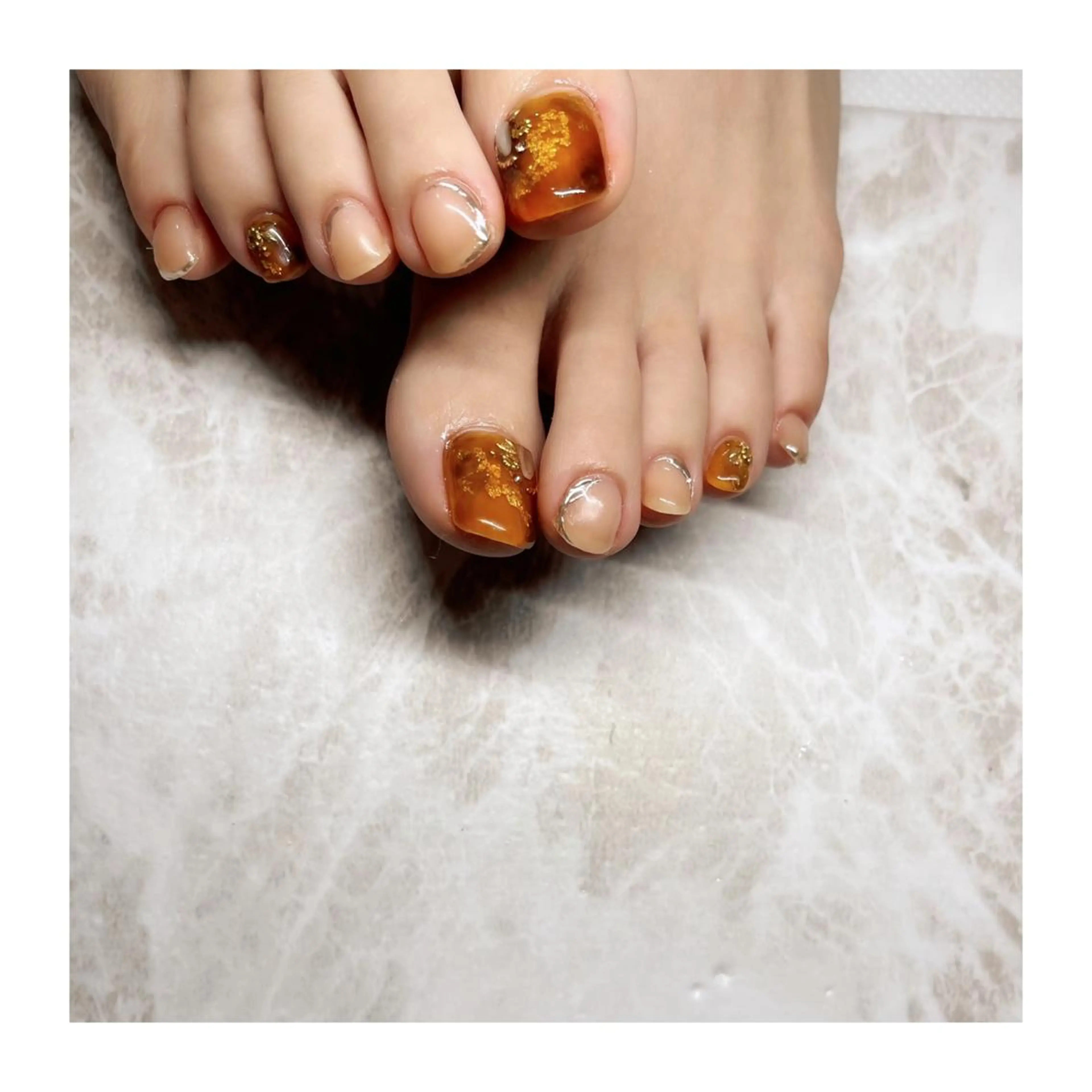 ネイル フットネイル Nailsalon -Aのネイルデザイン