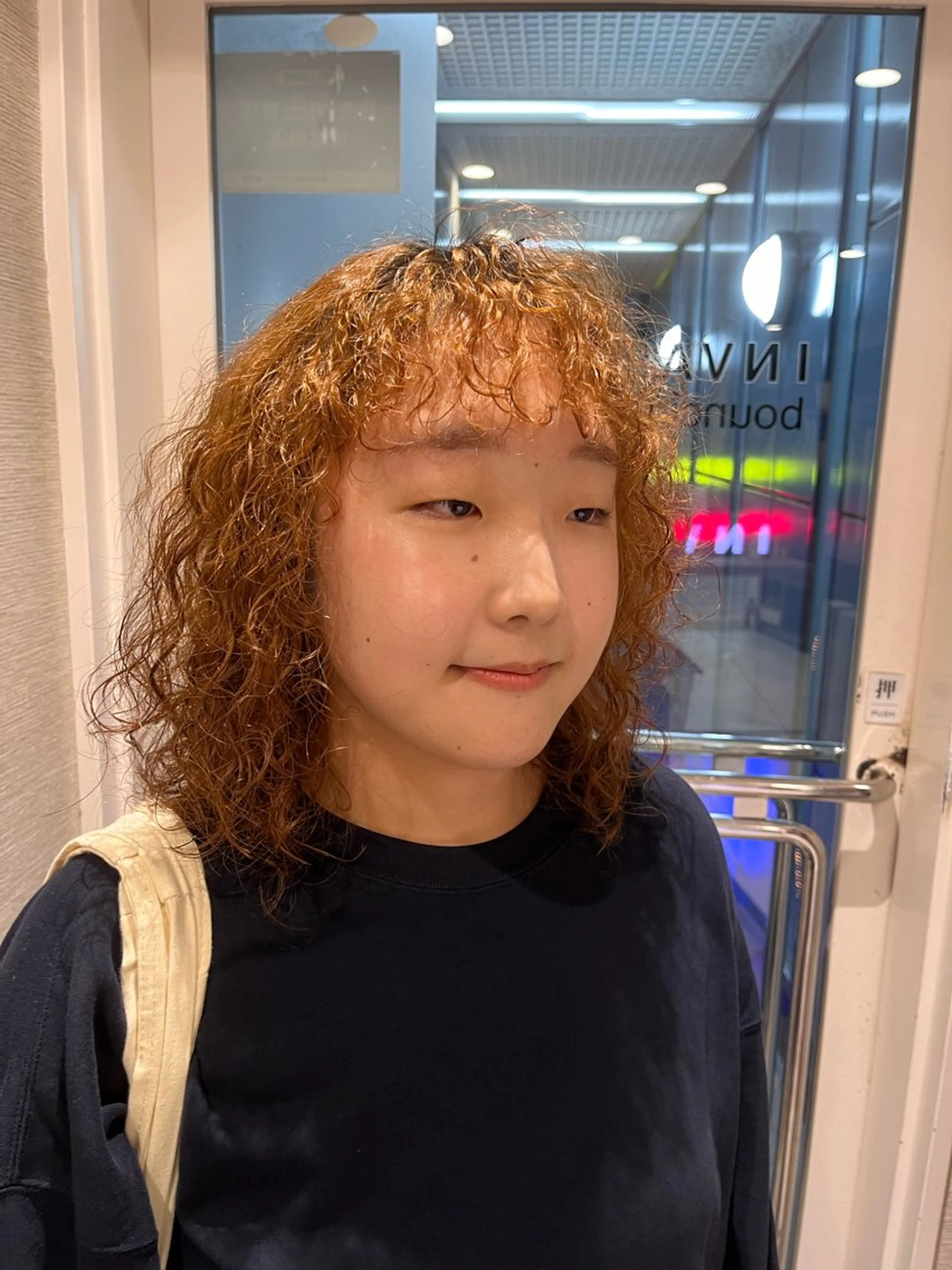 セミロング パーマ セミロングパーマ dogstar小林諒 レイヤー/パーマのヘアスタイル