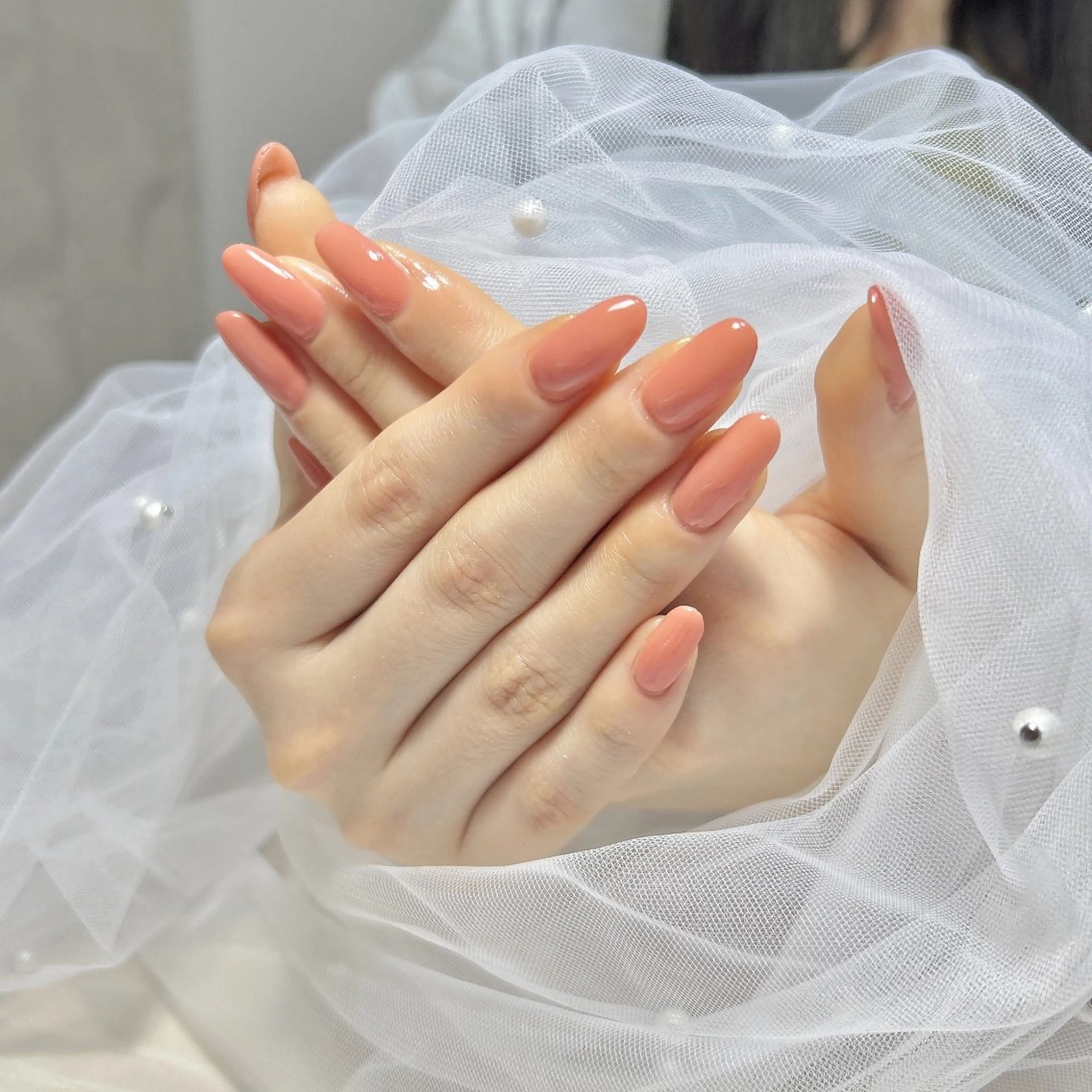 ネイル ワンカラーネイル ハンドネイル 【malunail】 まるねいるのネイルデザイン