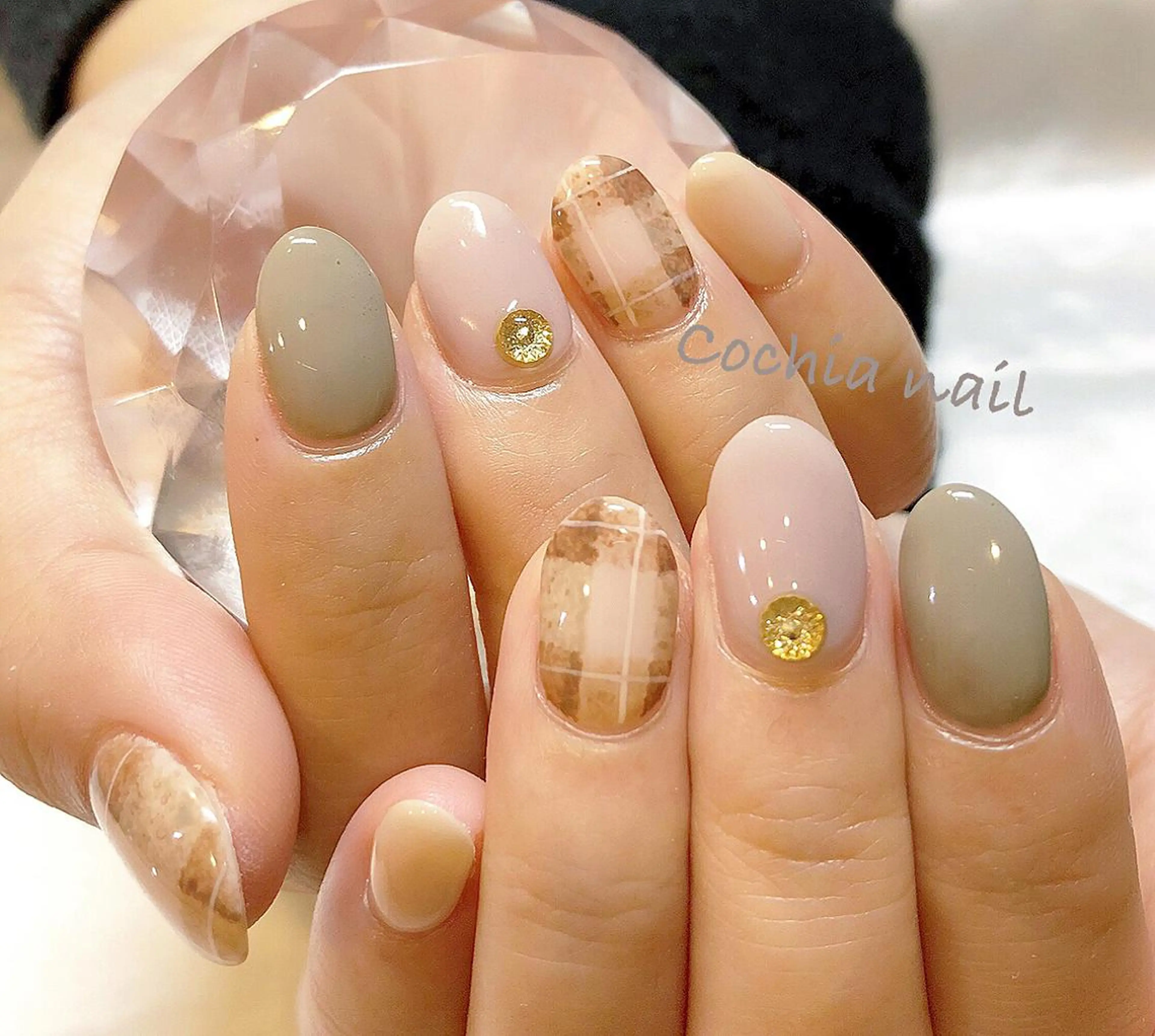ネイル ハンドネイル ☆Cochia nail☆のネイルデザイン