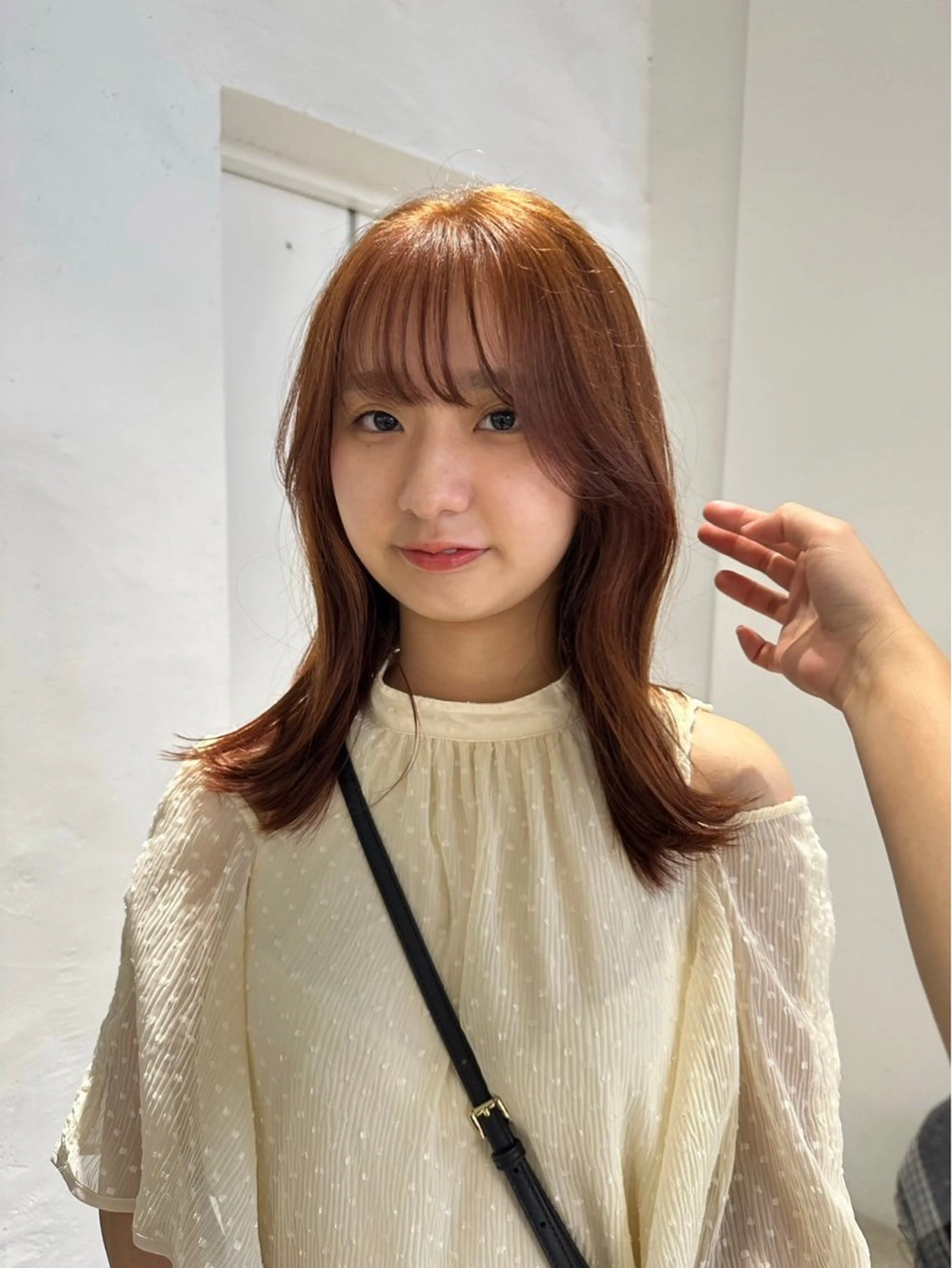 カラー ヘアカラー ハイトーン/レイヤー nail 百咲💌のヘアスタイル