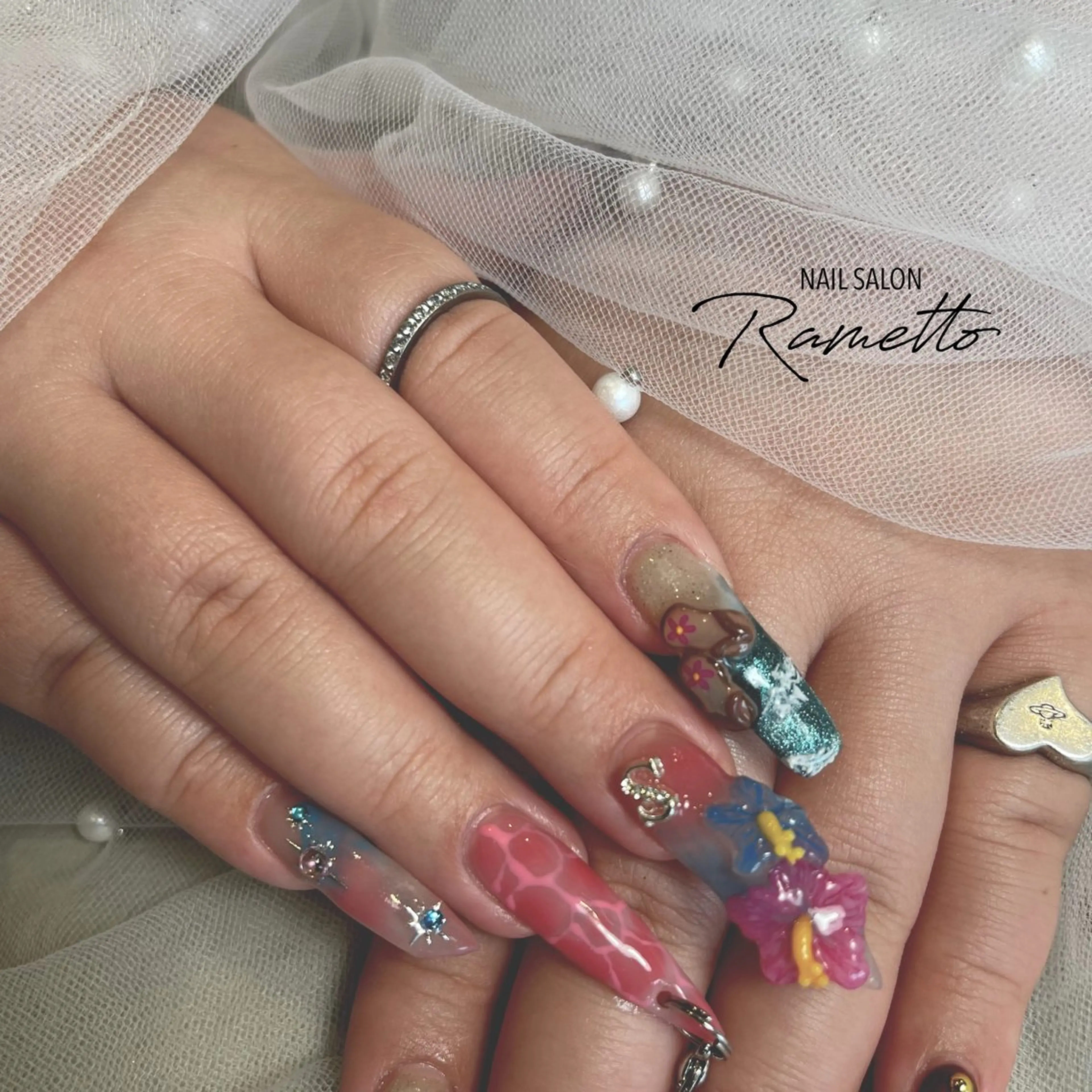 ネイル ハンドネイル NAILSALON Ramettoのネイルデザイン