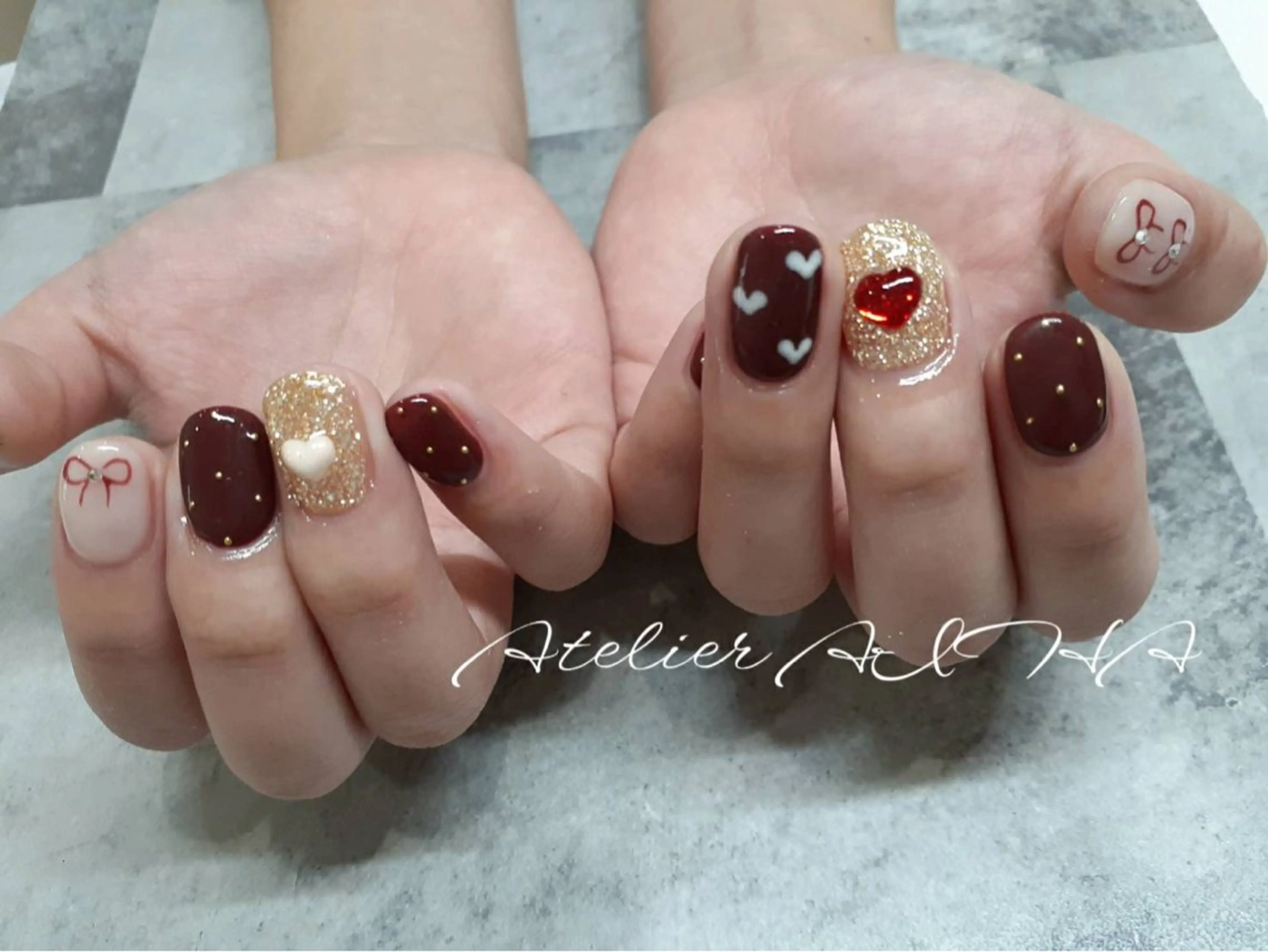 ネイル アトリエAIHA所属・アトリエAIHA★ フィルイン推奨サロンのネイルデザイン