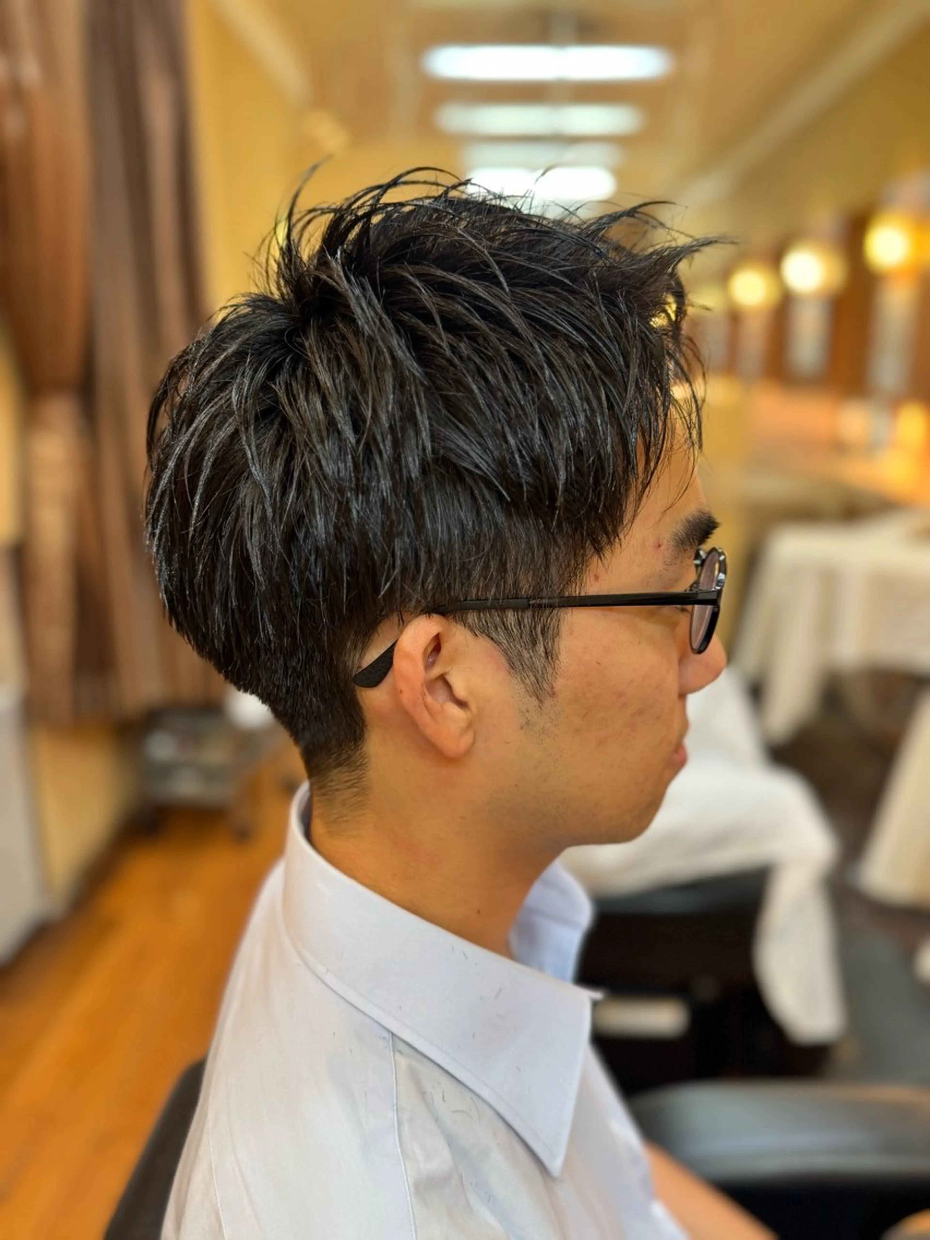 ショート メンズ Misaki Kuradomeのヘアスタイル