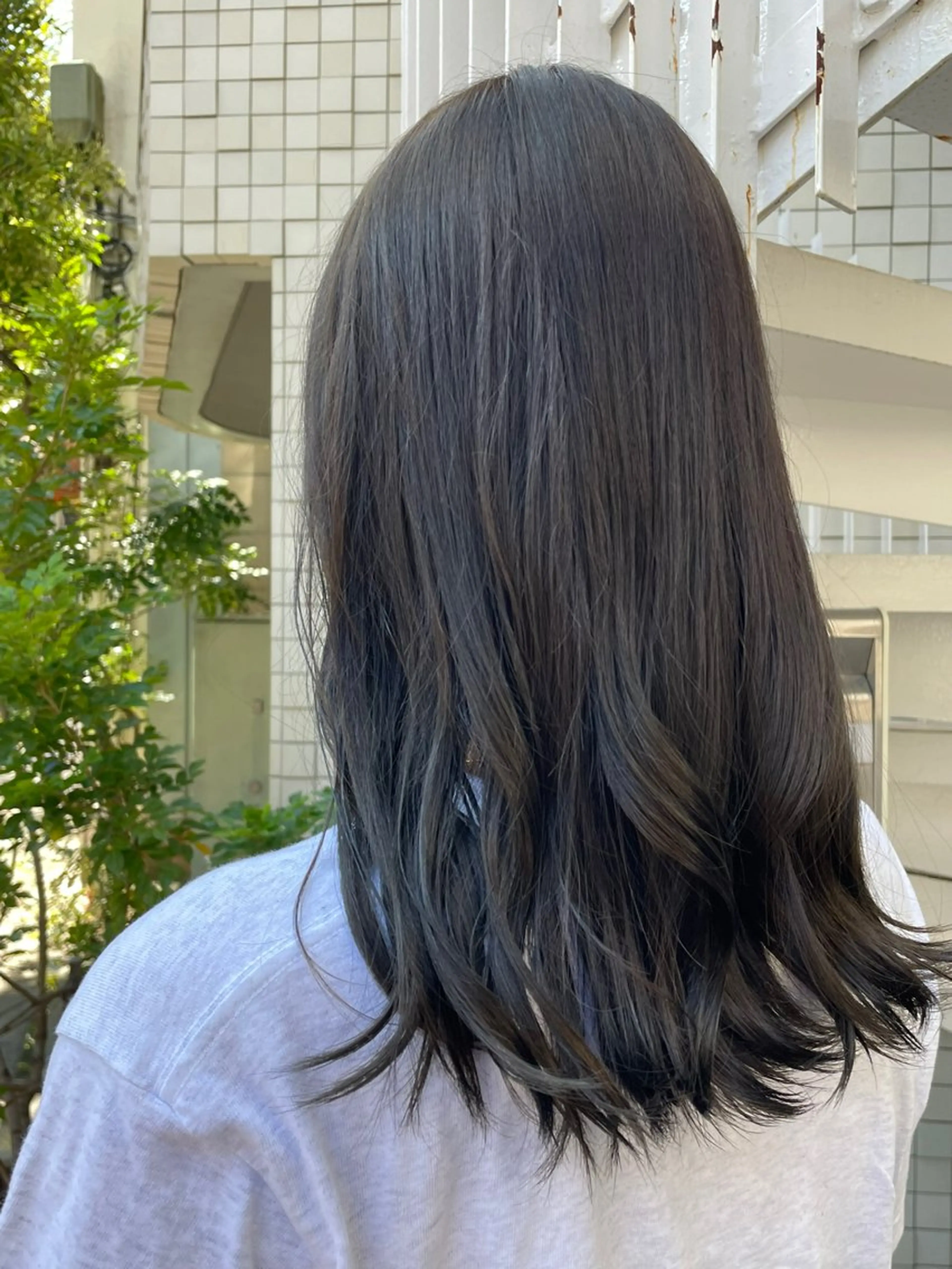 カラー ブラウンカラー オリーブブラウン ショート✂︎ ゆるパーマKANOのヘアスタイル