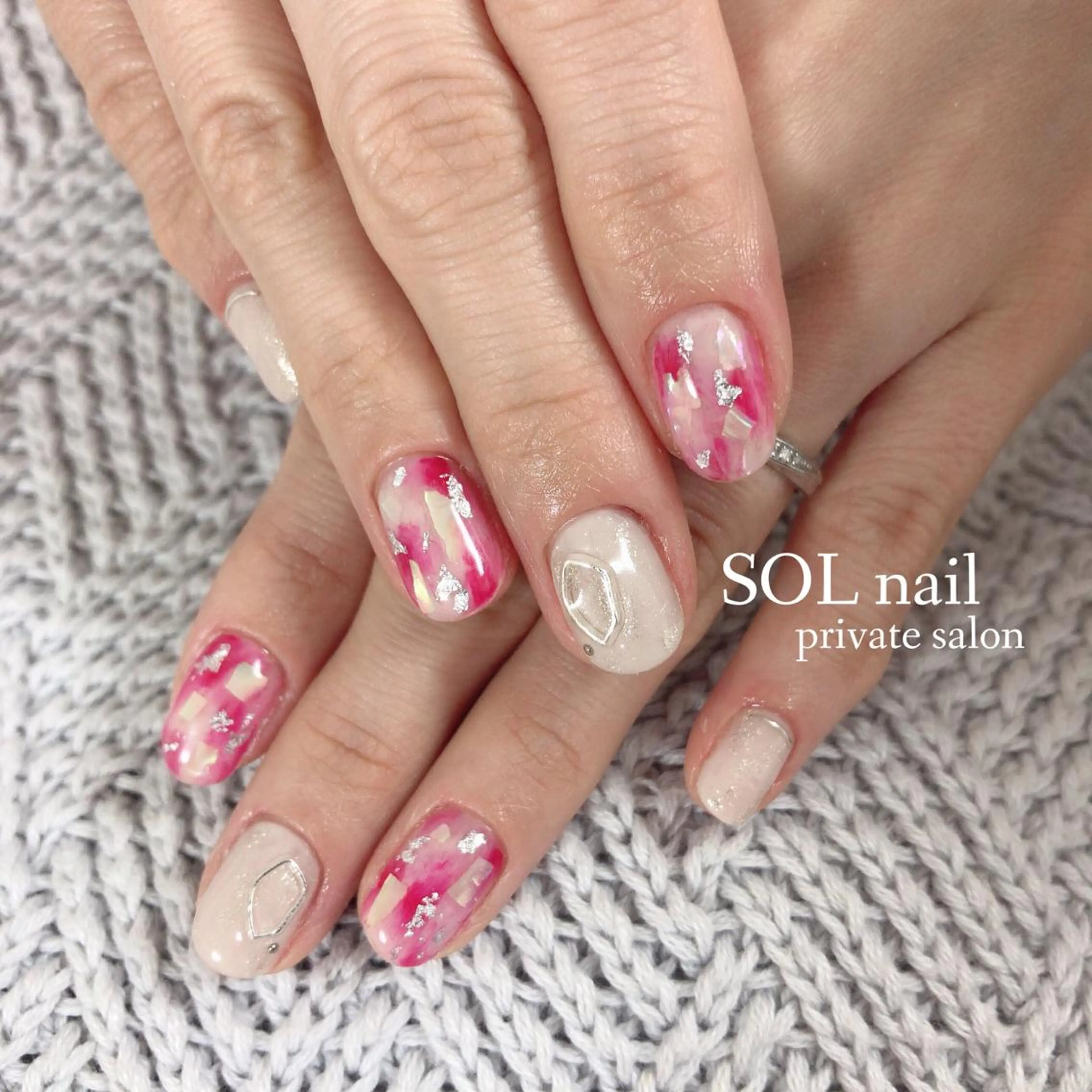 ネイル ハンドネイル SOL NAILのネイルデザイン