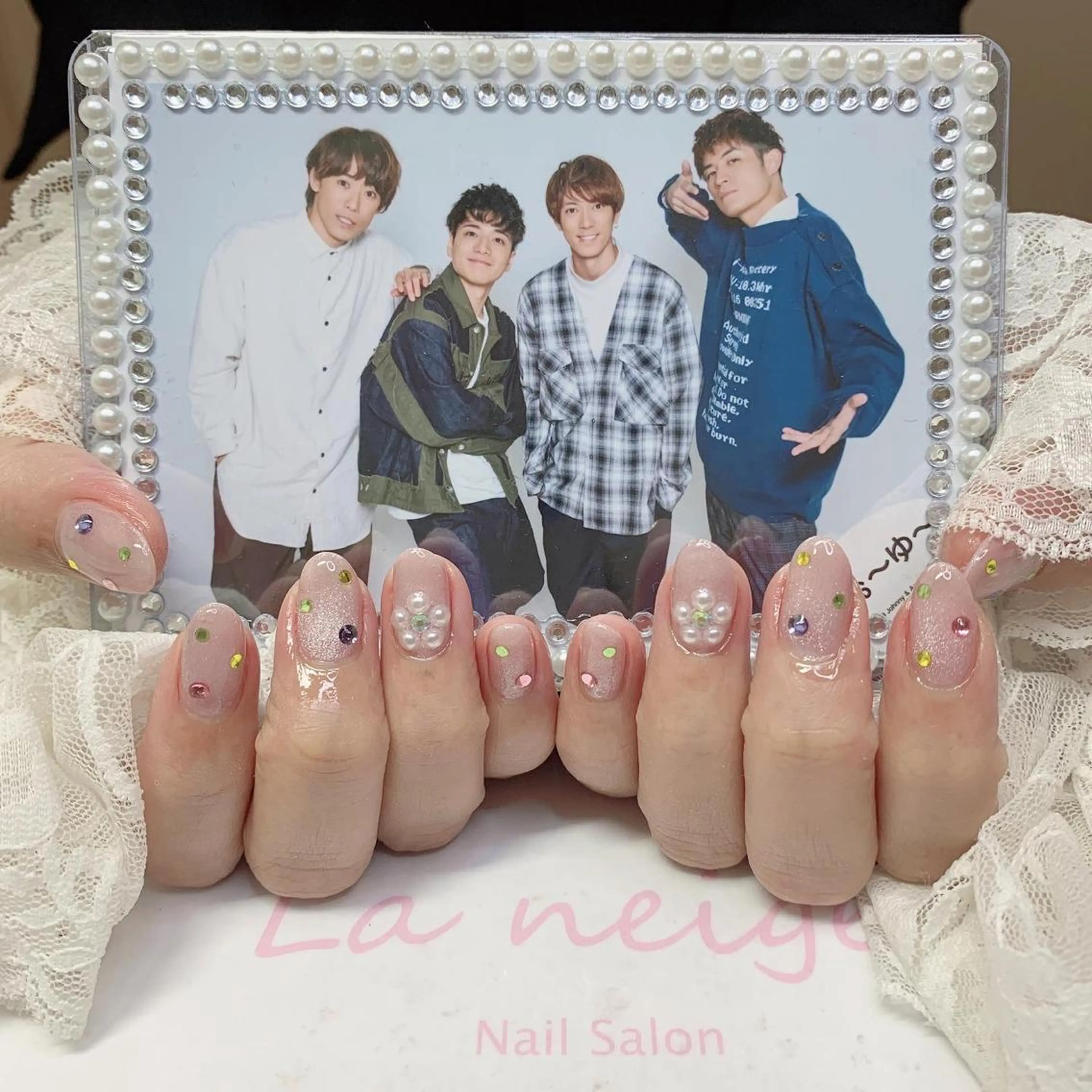 ネイル ハンドネイル La neige* yuki 🥯🍑のネイルデザイン