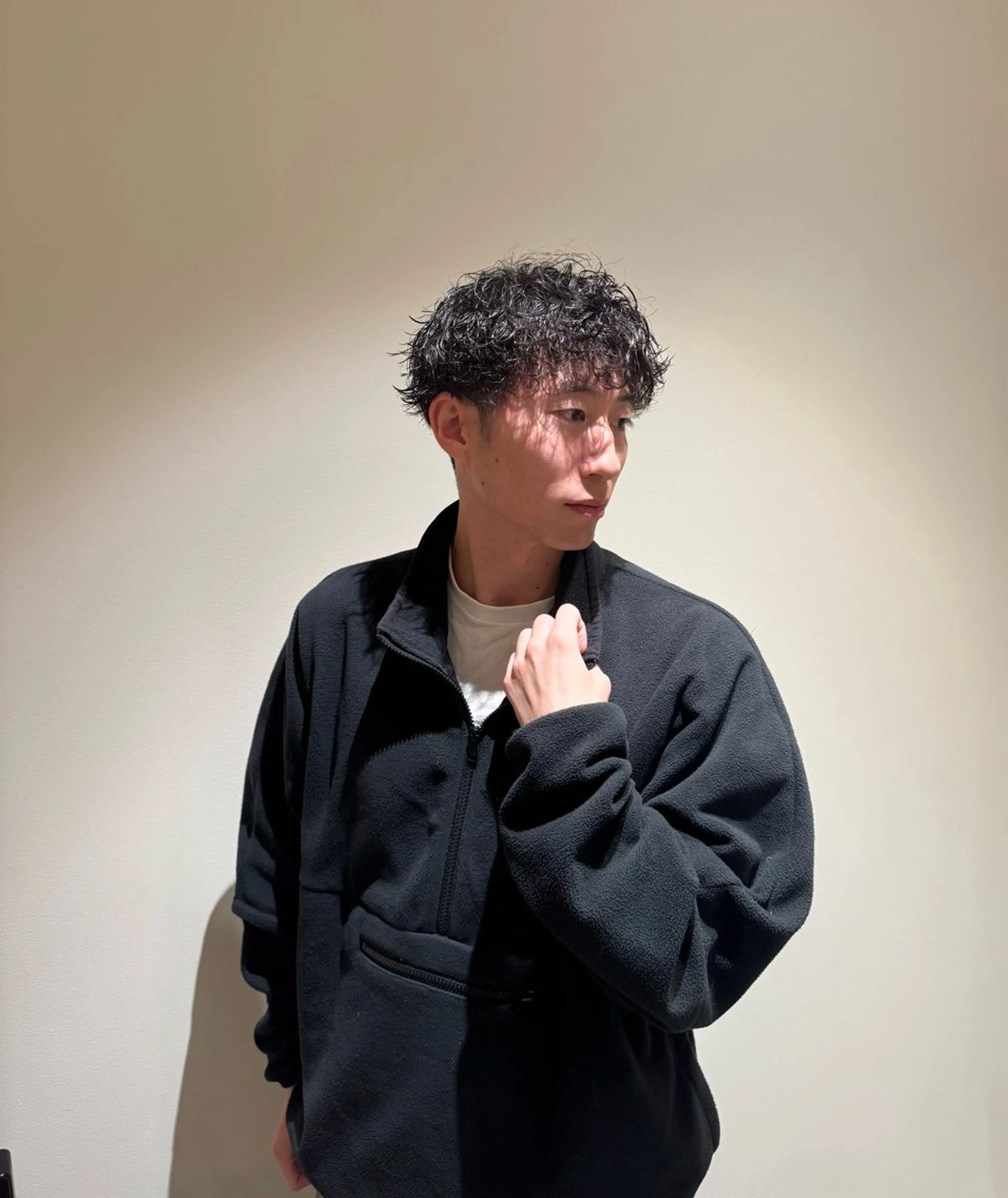 メンズカット+パーマの写真