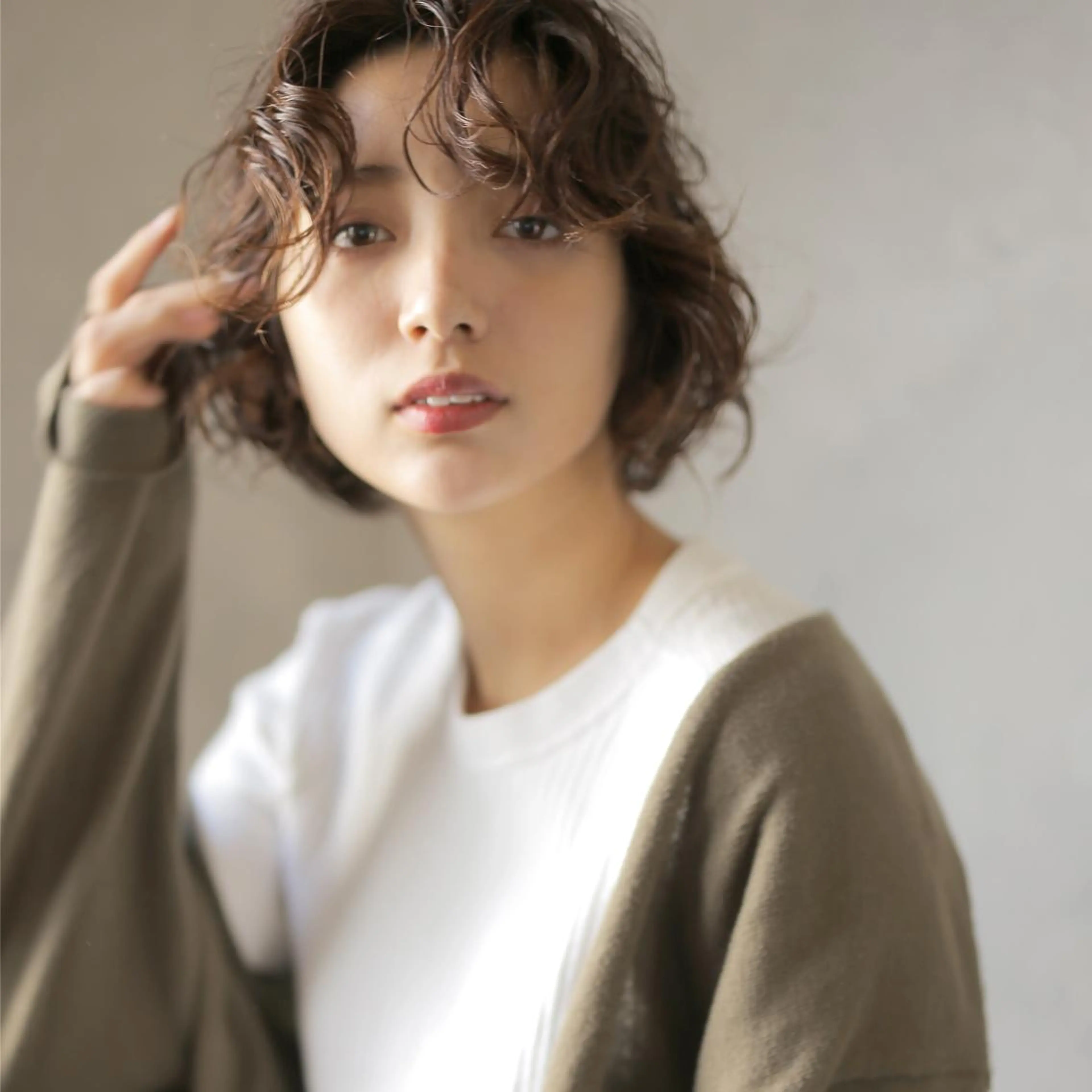 ショート パーマ カット パーマ トリートメント 下北沢 soiのヘアスタイル