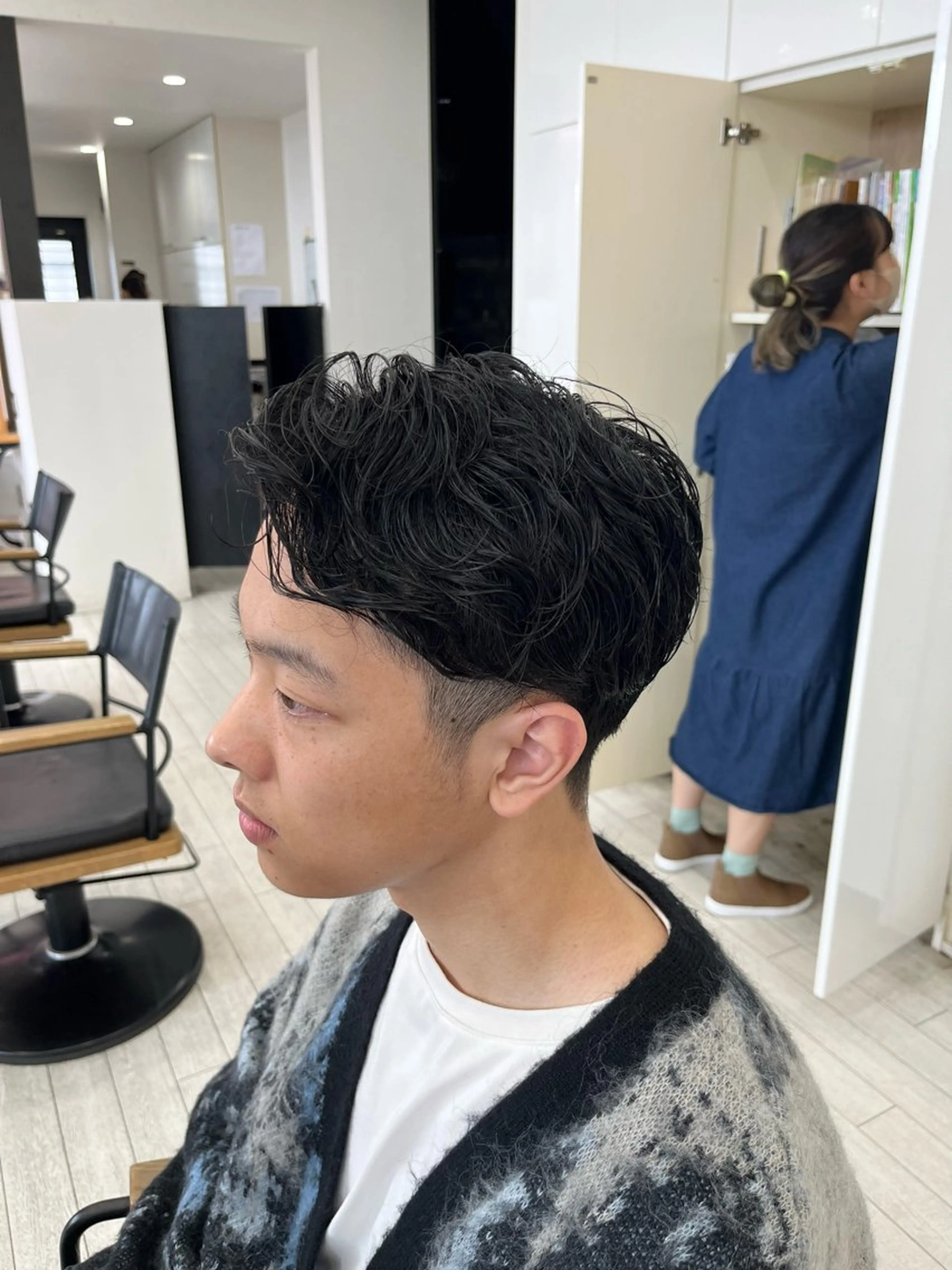 ショート メンズ メンズパーマ カット 南雲優佑 メンズ特化のヘアスタイル