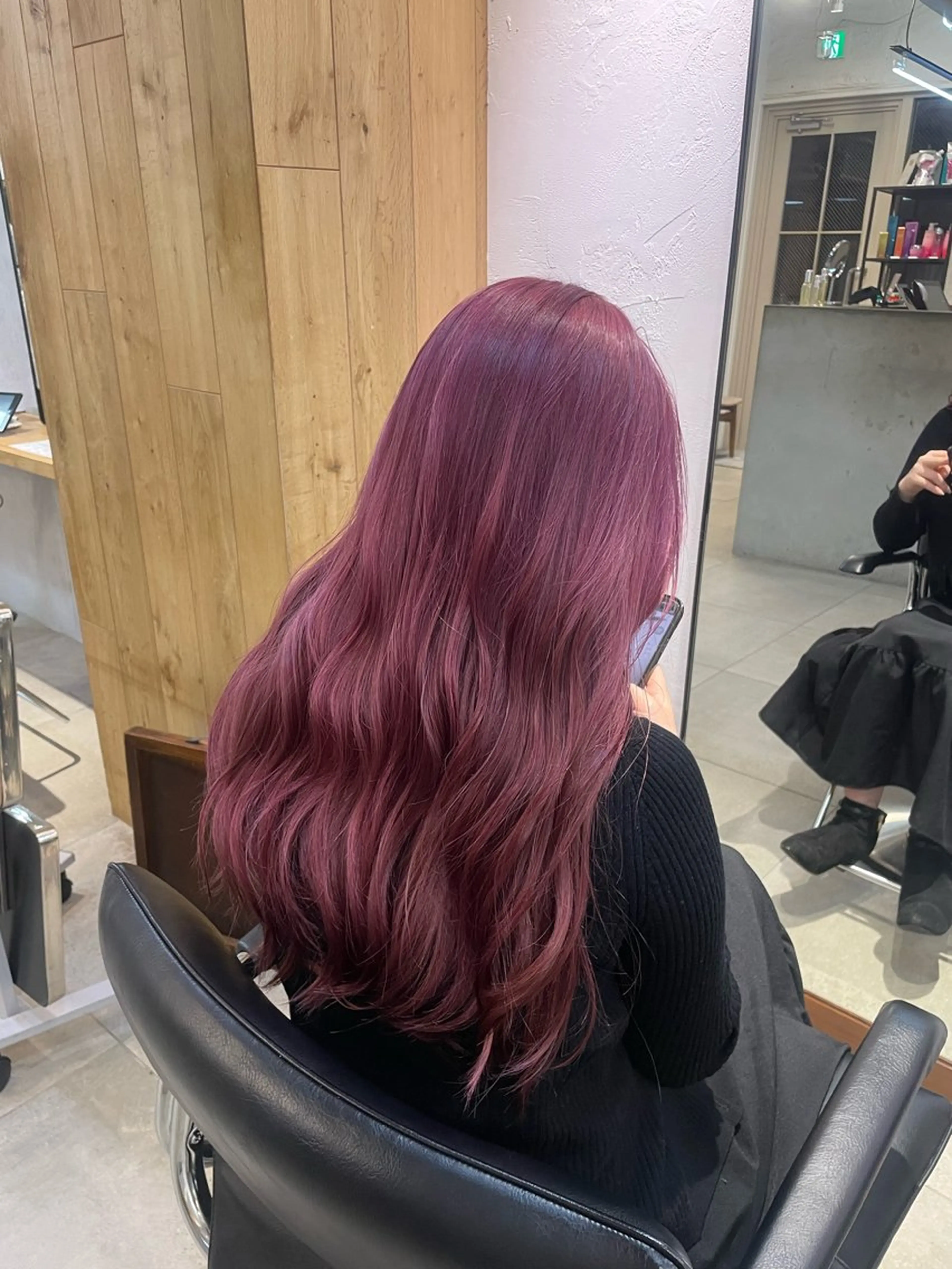 ロング カラー ピンクカラー ヘアカラー 🌙suwa🌙 /ショートカットのヘアスタイル