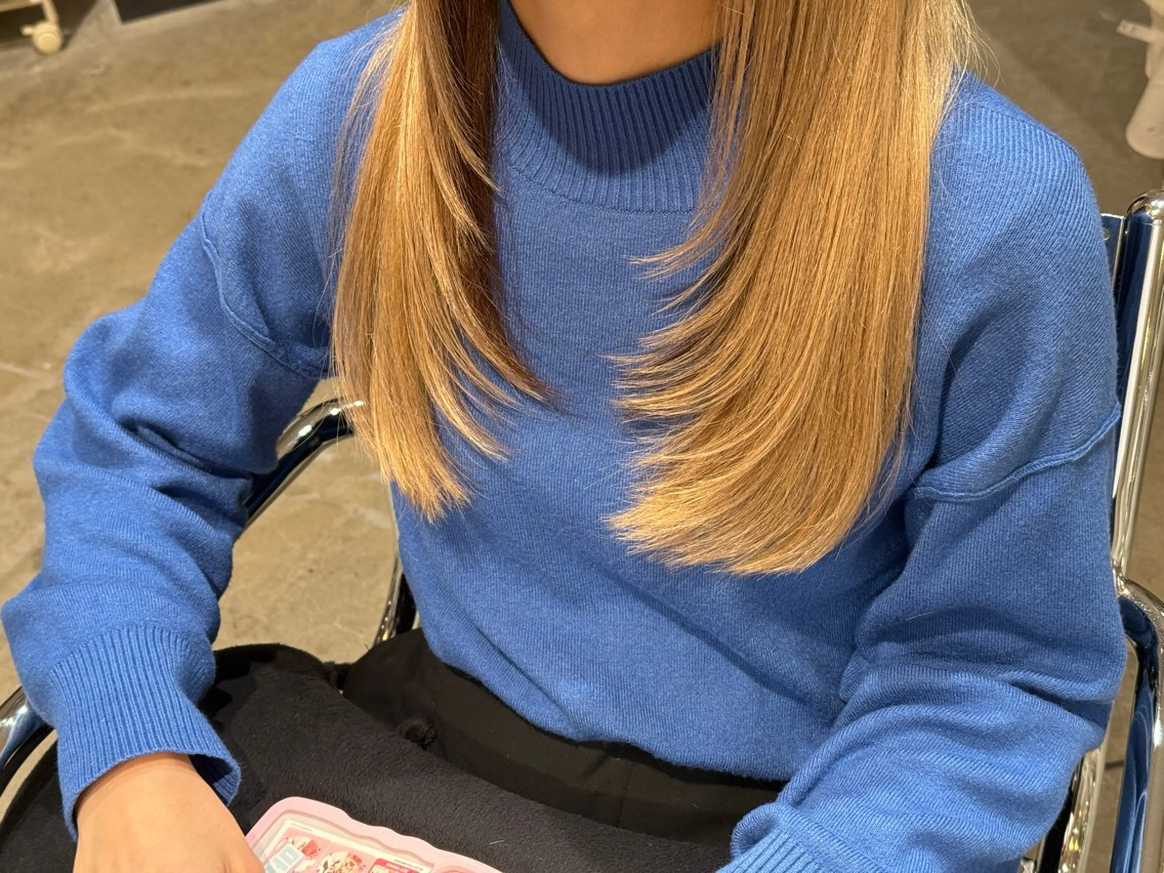 ロング レイヤーカット 新城 駿之介のヘアスタイル