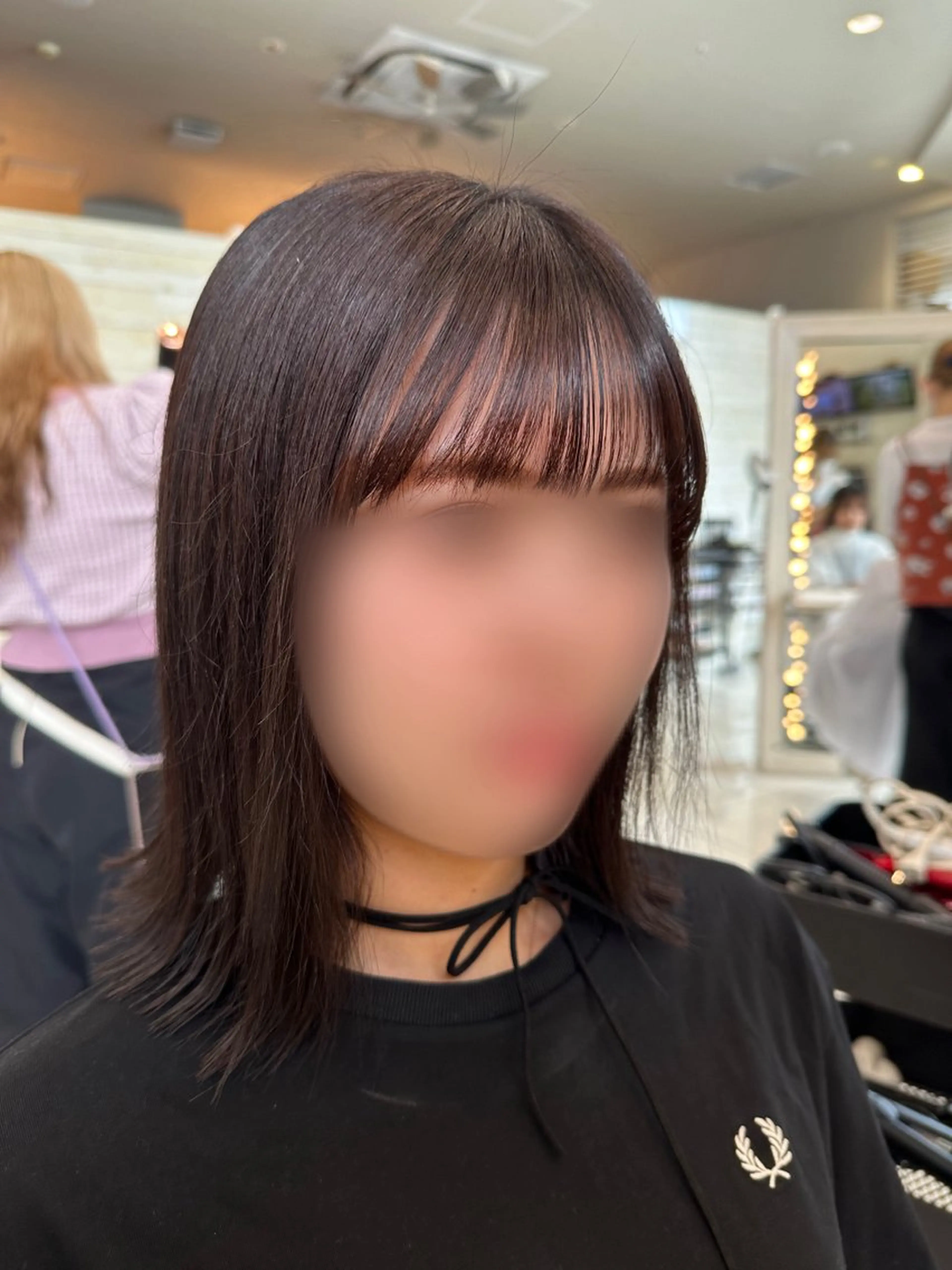 Ancheri by flammeum戸塚店所属・ひな/ボブカット/ ブリーチなしWカラーのヘアスタイル