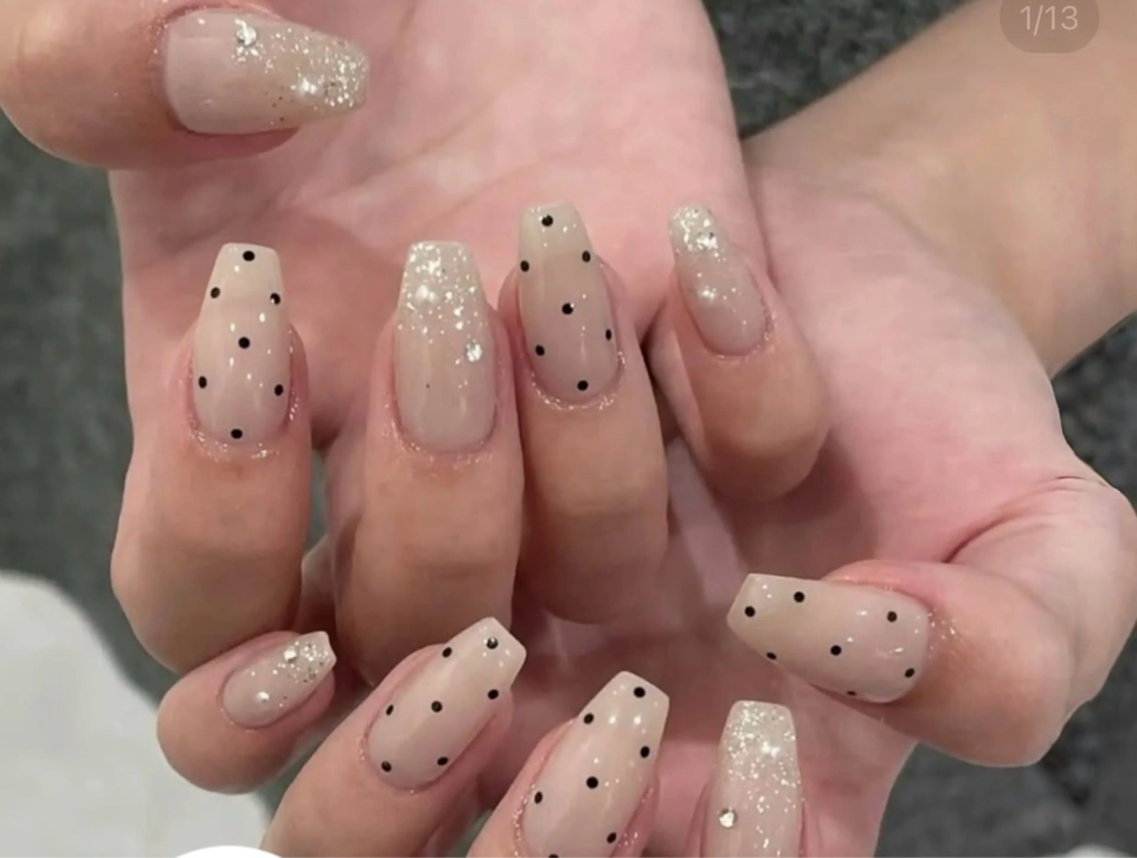 ネイル グラデーション マグネットネイル ミラーネイル ワンホンネイル yurinail所属・yuri nail 高田馬場のネイルデザイン