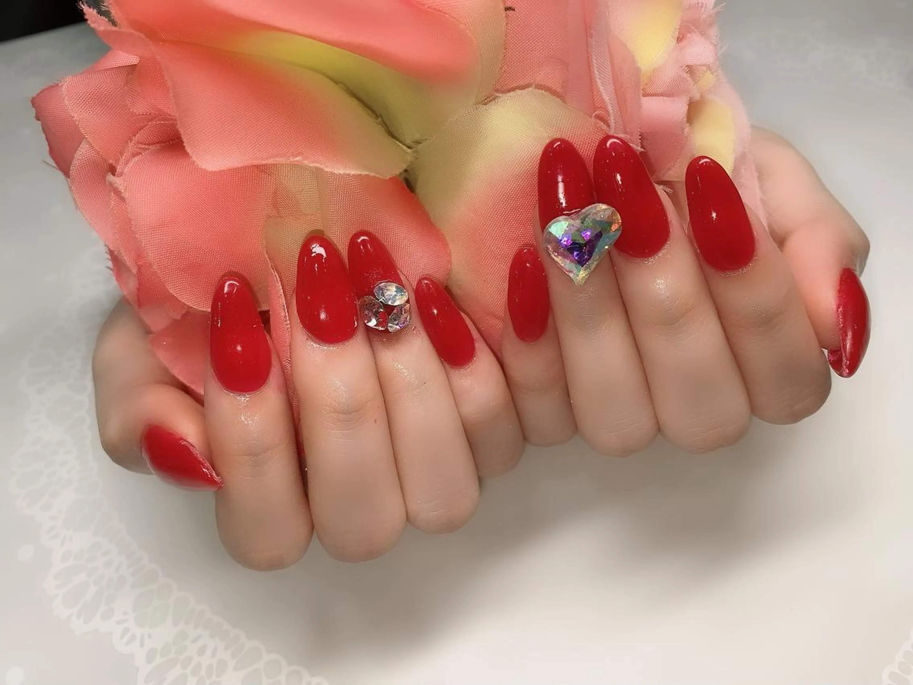 ミディアム ネイル nail salon azuのネイルデザイン
