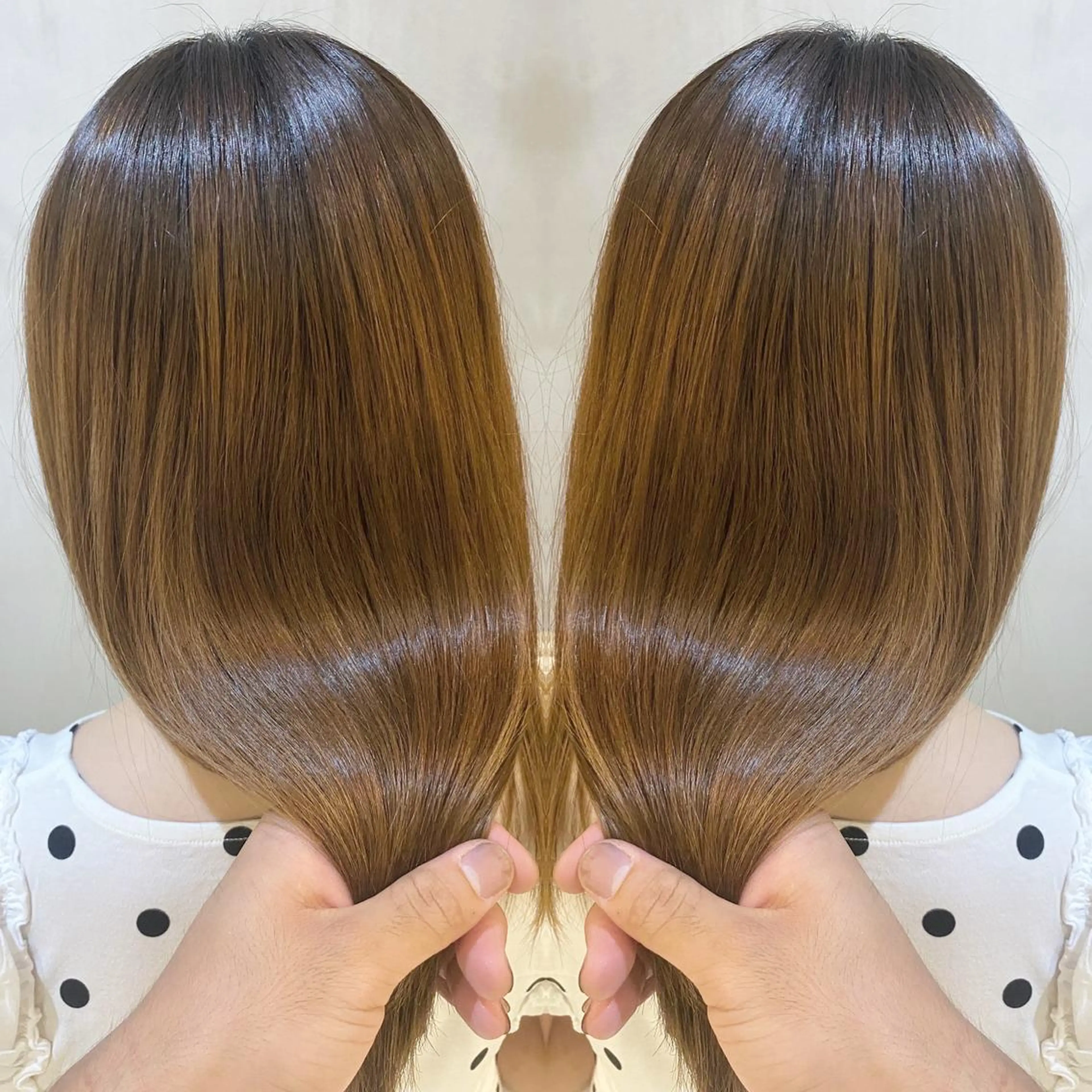 セミロング カラー ヘアアレンジ ネイル マツエク・マツパ 透明感カラー ハイライトカラー 外国人風カラー ハイライト 外ハネヘア カット ヘッドスパ reverie【レヴリー】所属・夜23時まで予約🉑 reverieあきらのヘアスタイル