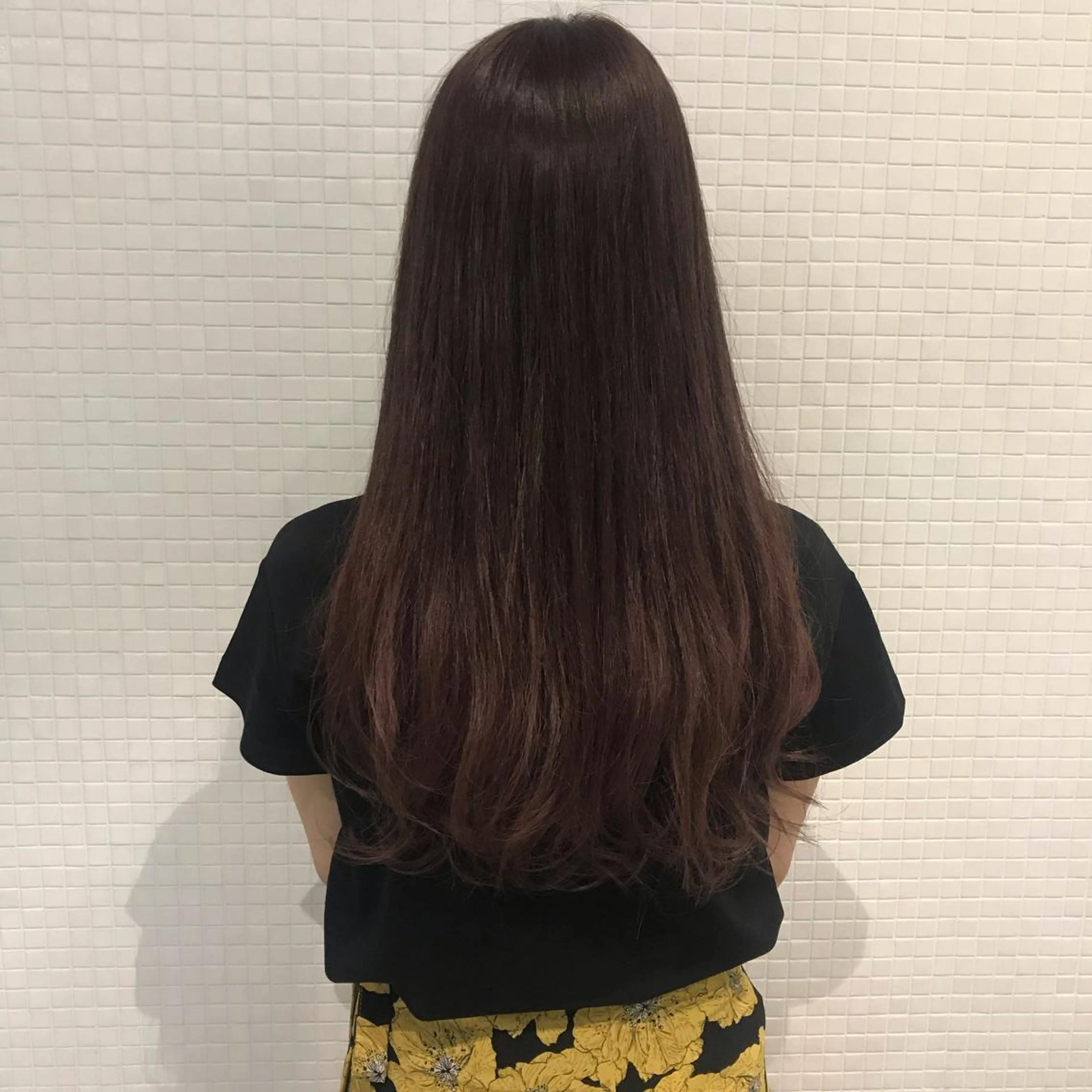 ロング カラー icie所属・大阪ヴィーガンサロン KANAKOのヘアスタイル