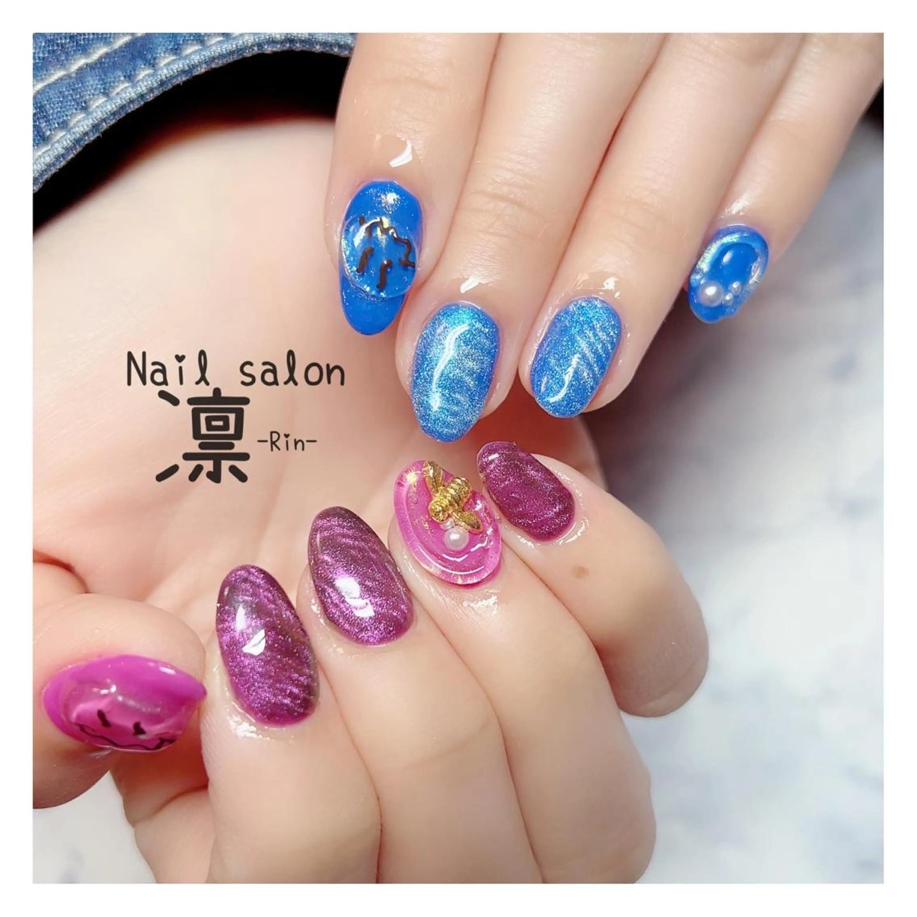 ネイル ジェルネイル private salon凛のネイルデザイン