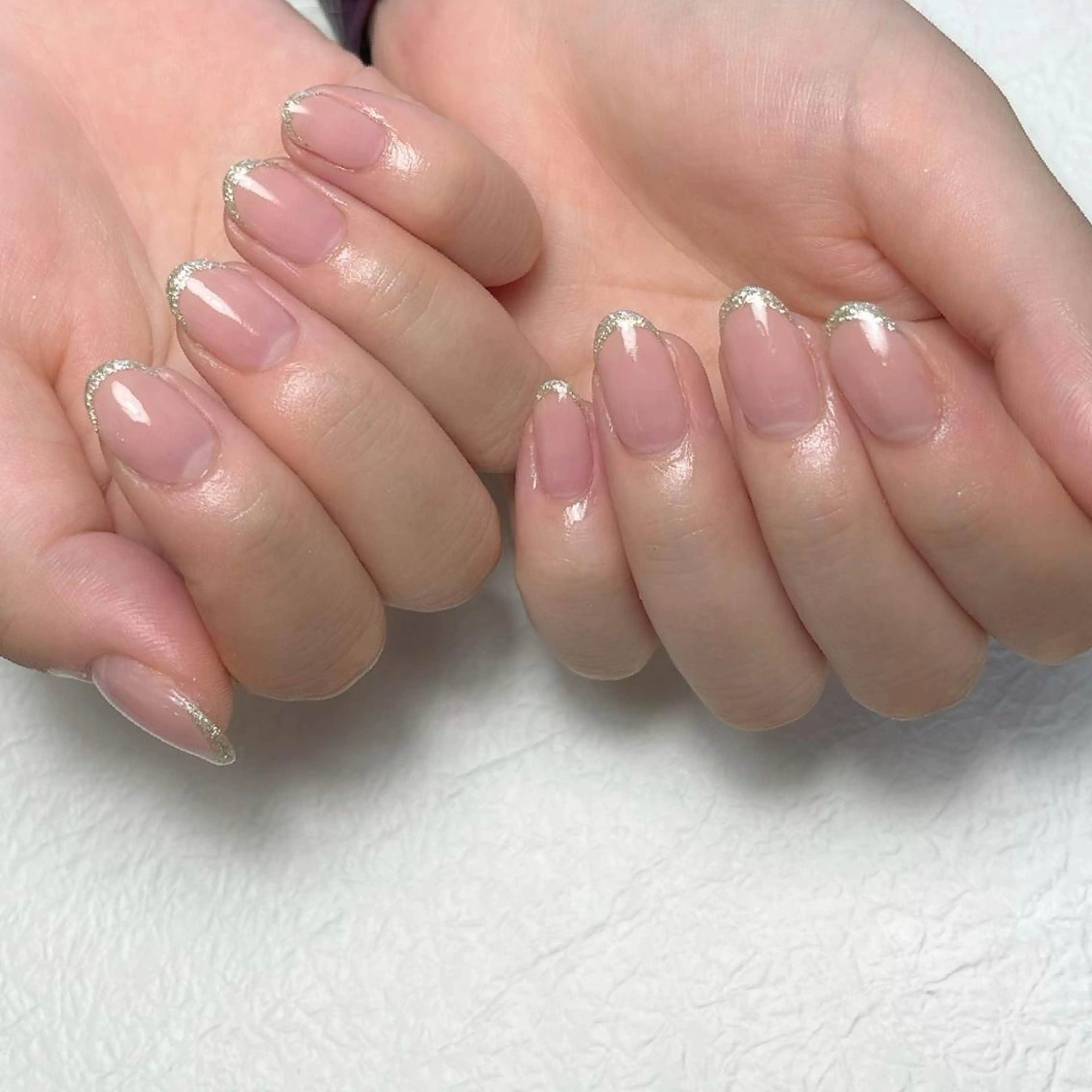 ネイル アートネイル フレンチネイル ジェルネイル キラキラネイル ミラーネイル Y nail なんば堀江店のネイルデザイン