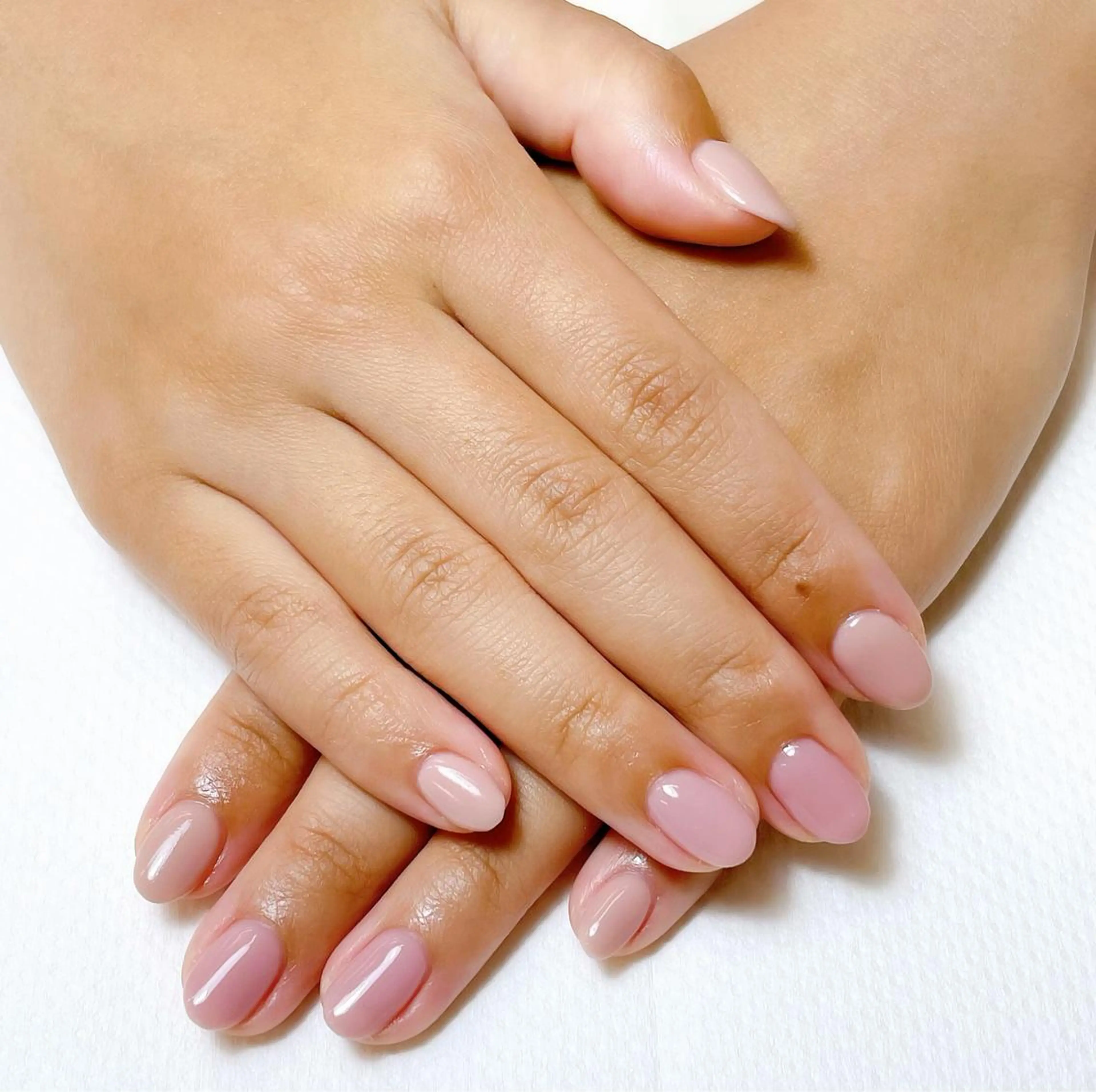 ネイル ワンカラーネイル ピンク 前田 優佳のネイルデザイン