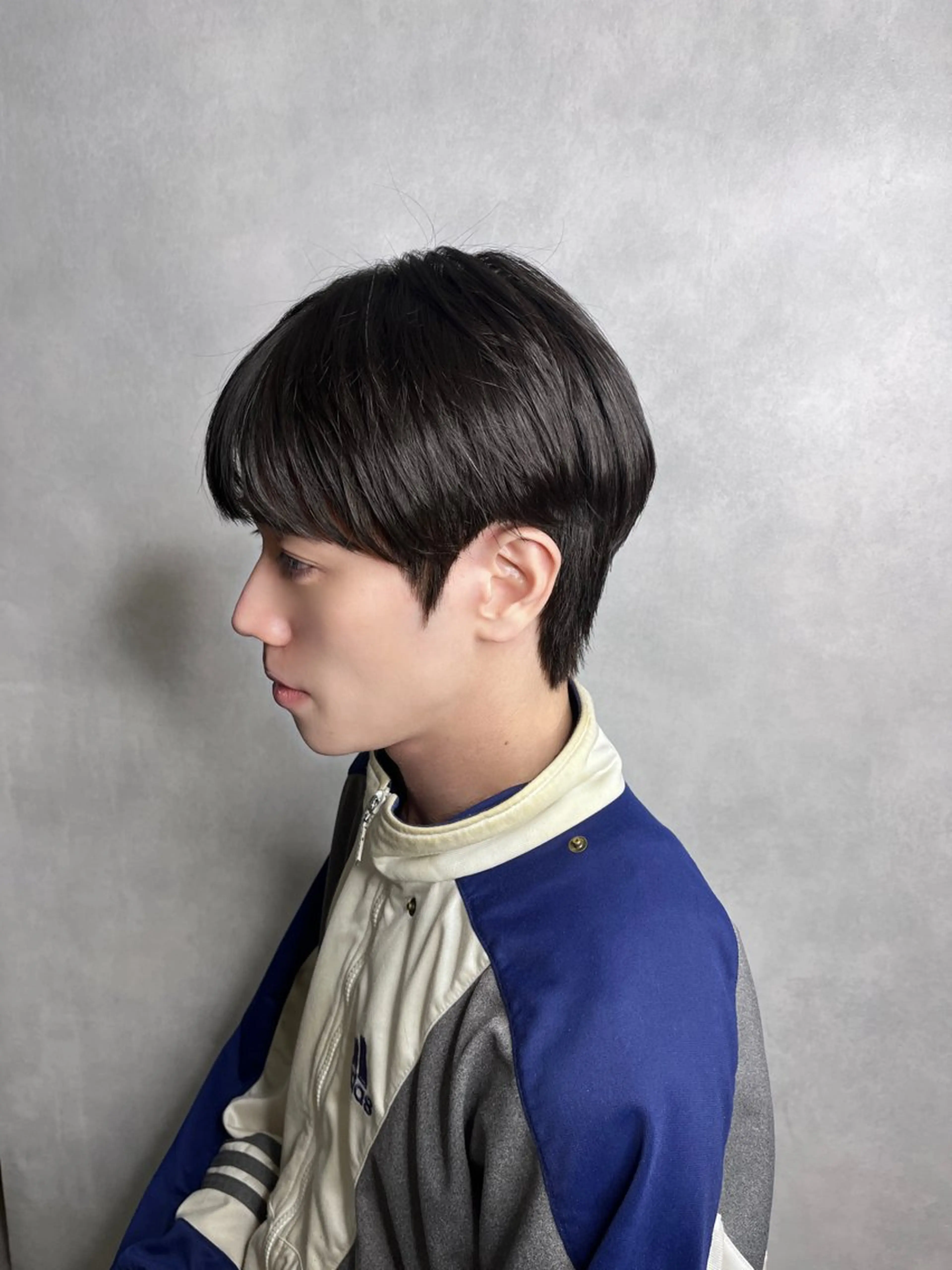 パーマ メンズ カット パーマ 大阪韓国メンズ特化 LUNAのヘアスタイル