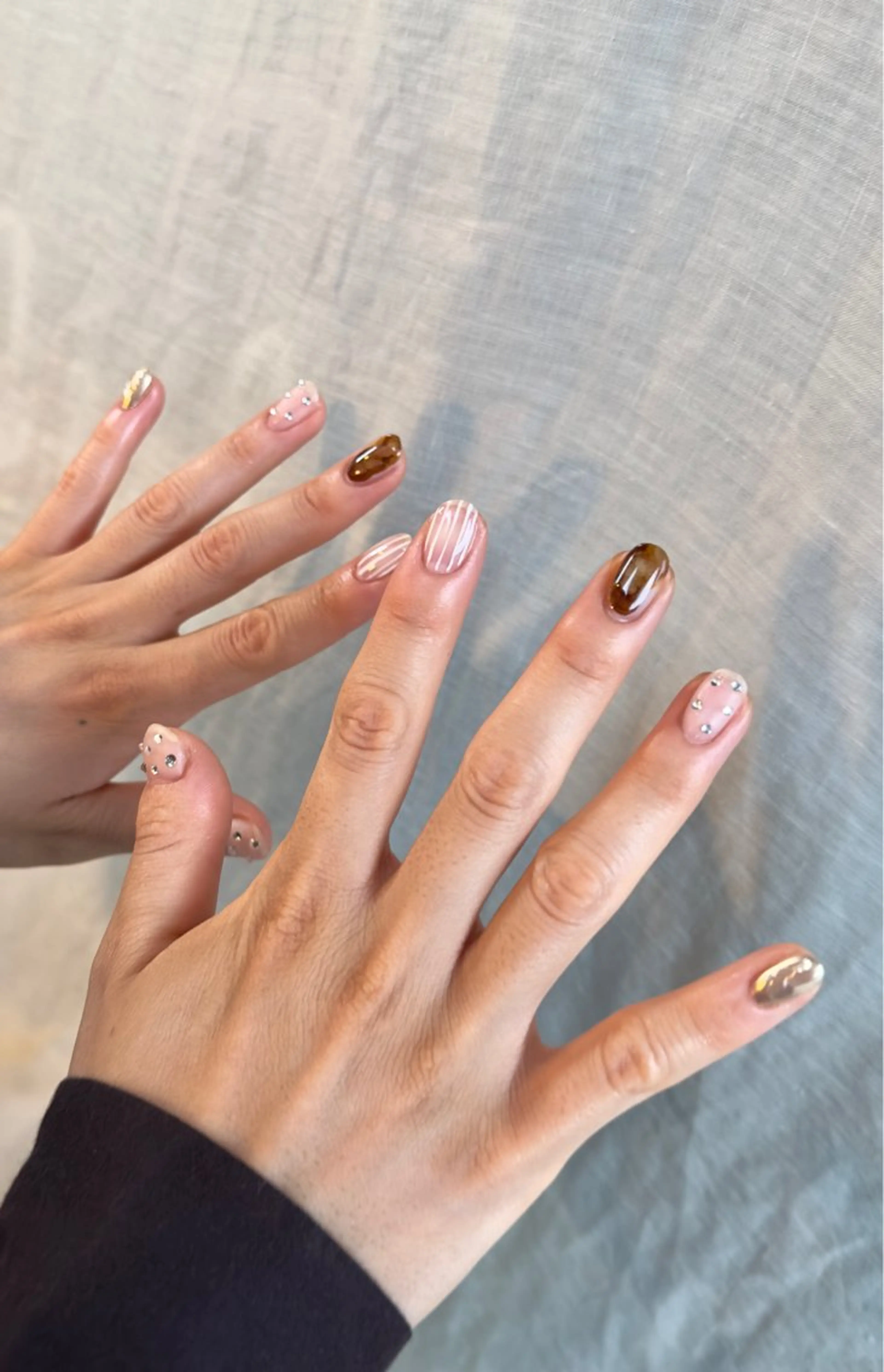 ネイル アートネイル マットネイル ミラーネイル ストーンネイル ハンドネイル Baden Nail ﾊﾞ-ﾃﾞﾝ ﾈｲﾙのネイルデザイン