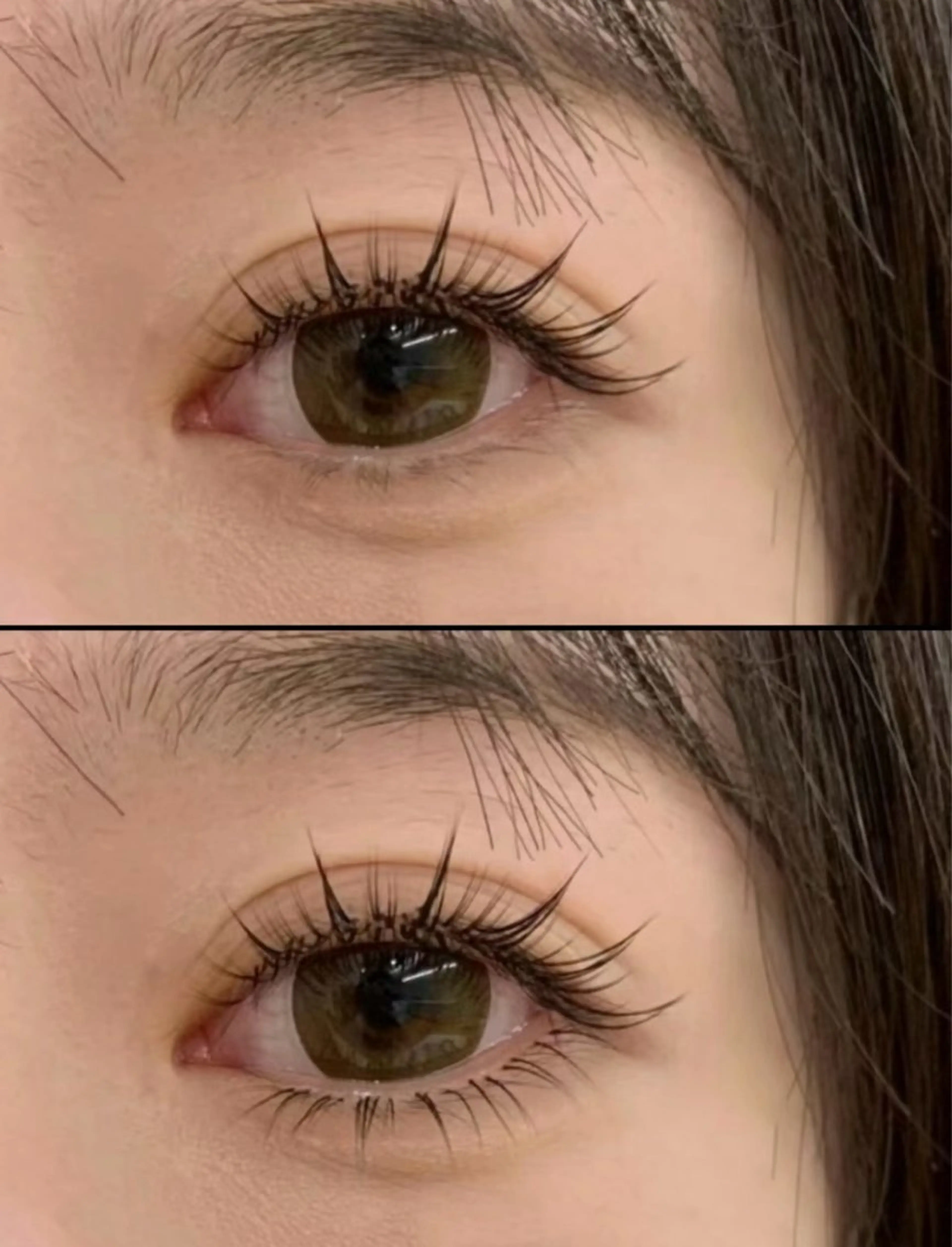 下ボリュームラッシュ付け放題(max40束)個人差あるの写真