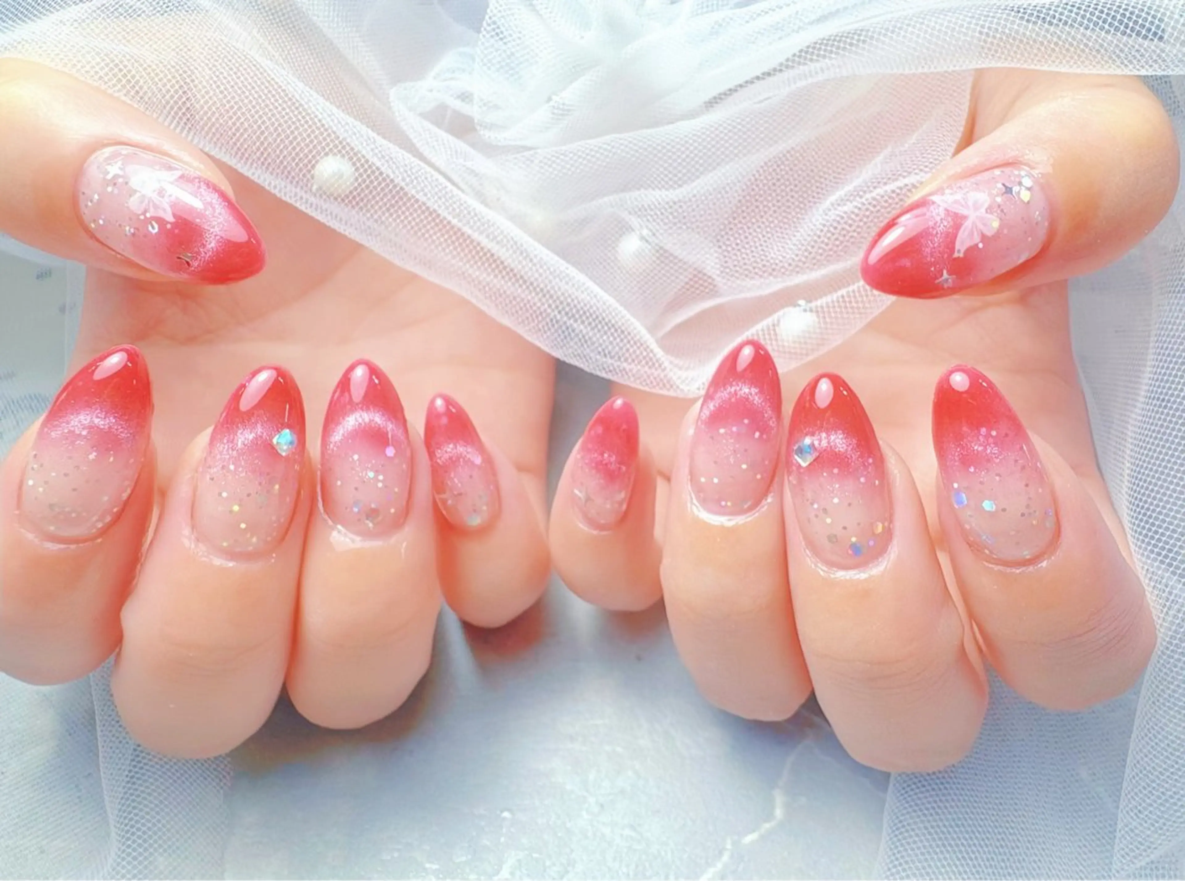 ネイル ハンドネイル マジックミラー所属・マジック ミラーのネイルデザイン