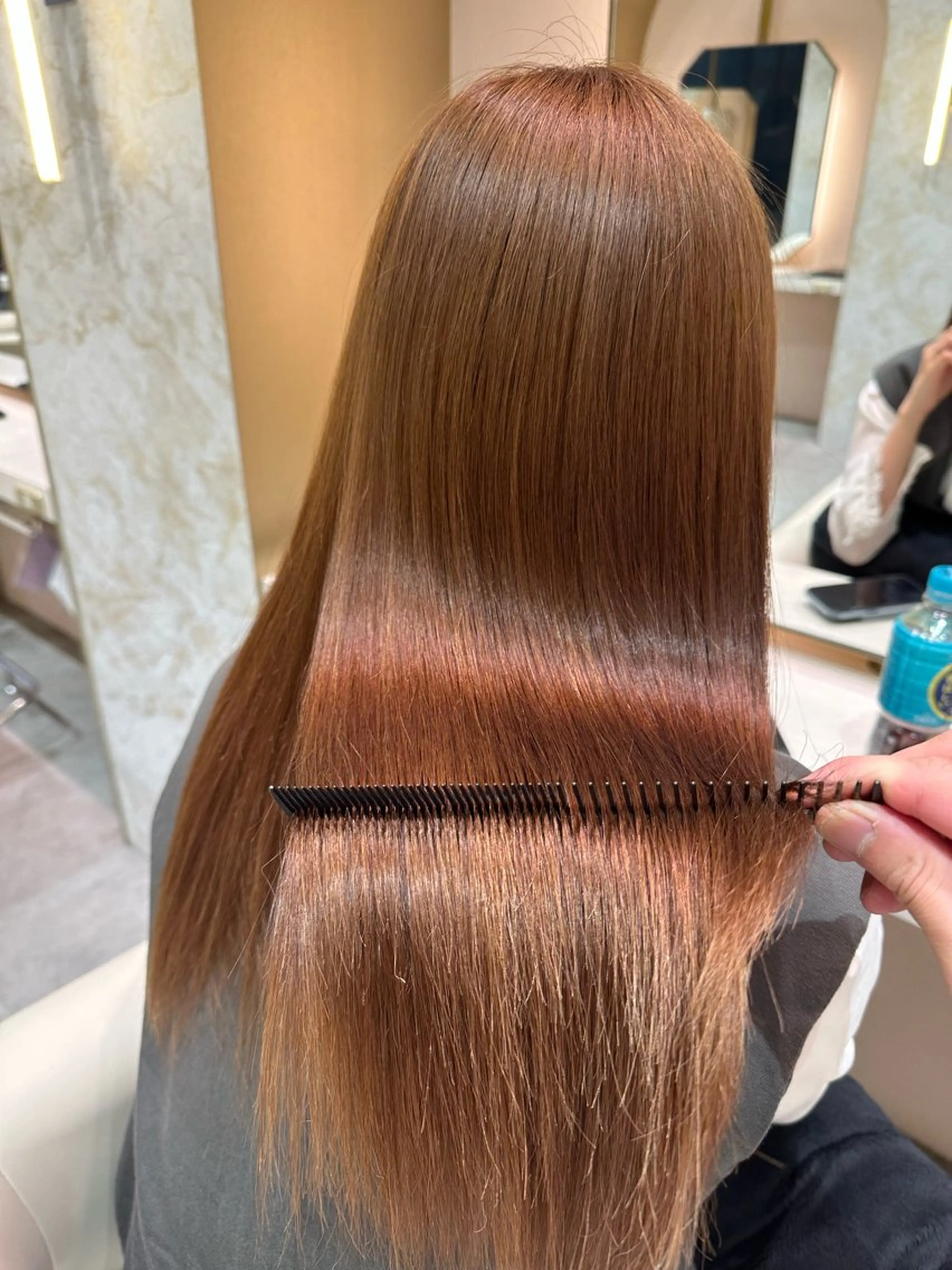 ロング カラー 店長/mao/ 前髪/顔周りカットのヘアスタイル