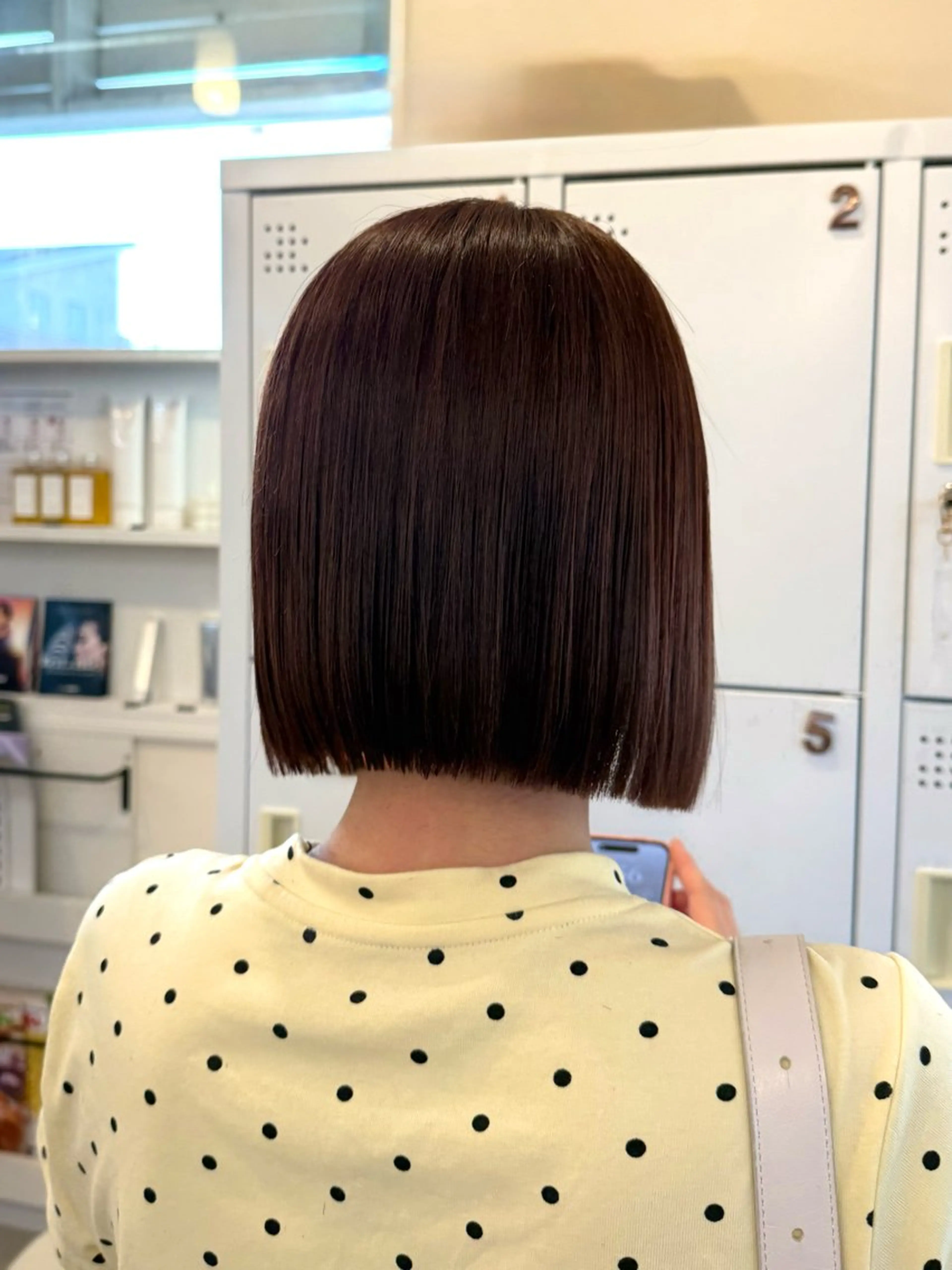 ダメージレス縮毛矯正＋超音波アイロンTRの写真