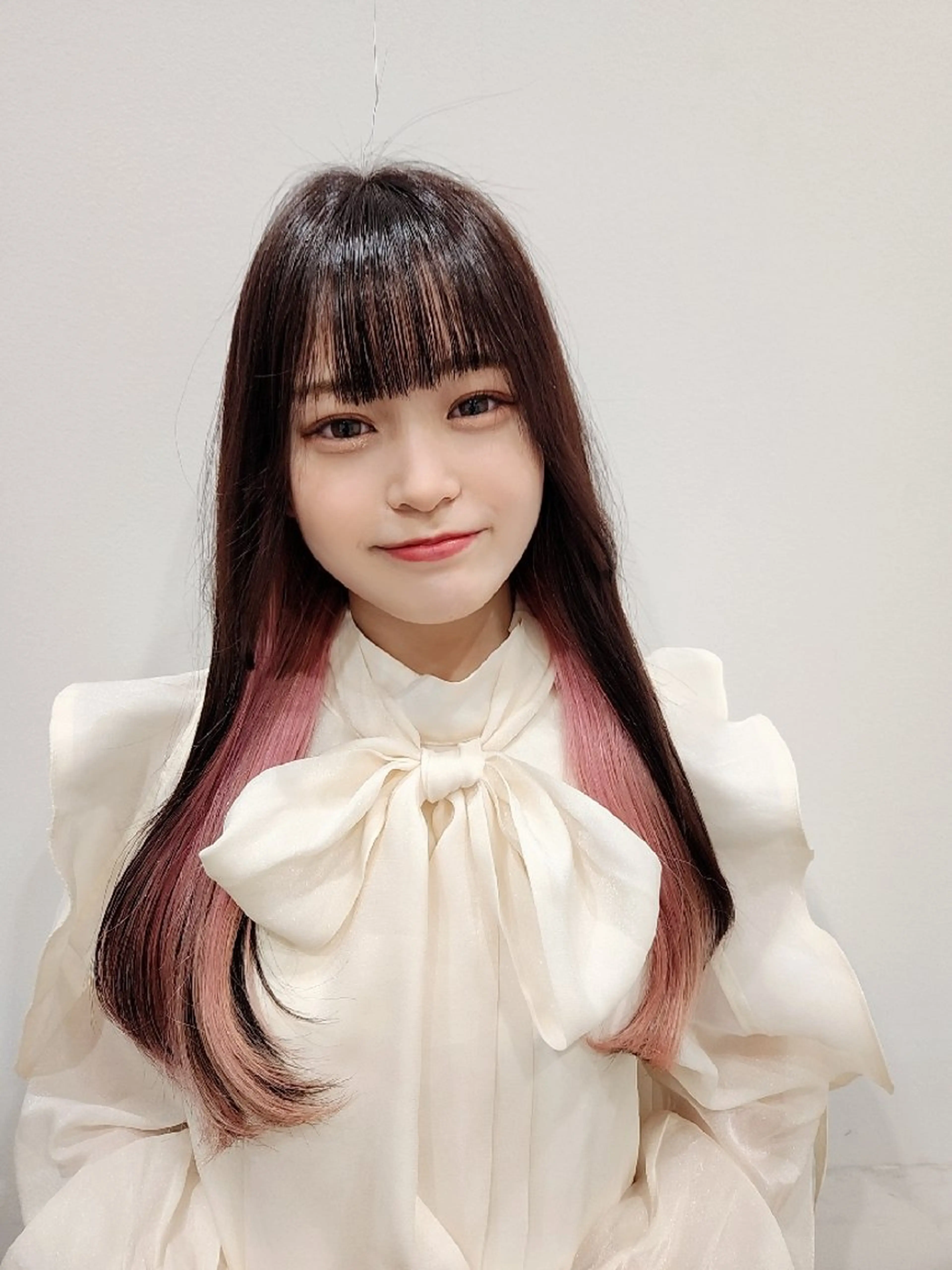 ロング カラー Nanako。/韓国 ヘア/顔周りカットのヘアスタイル