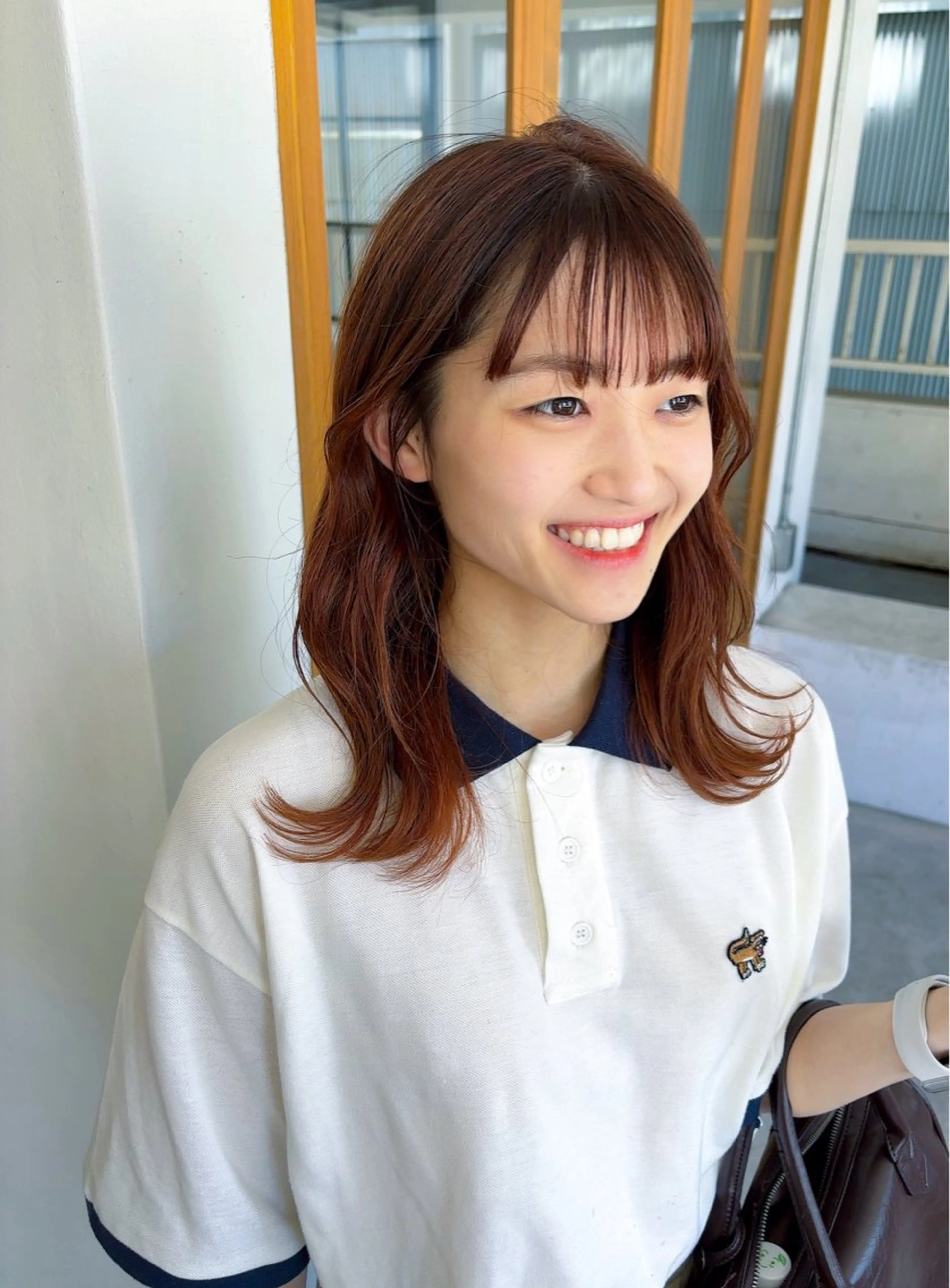 ミディアム COMILE 🌼 SUZUKAのヘアスタイル