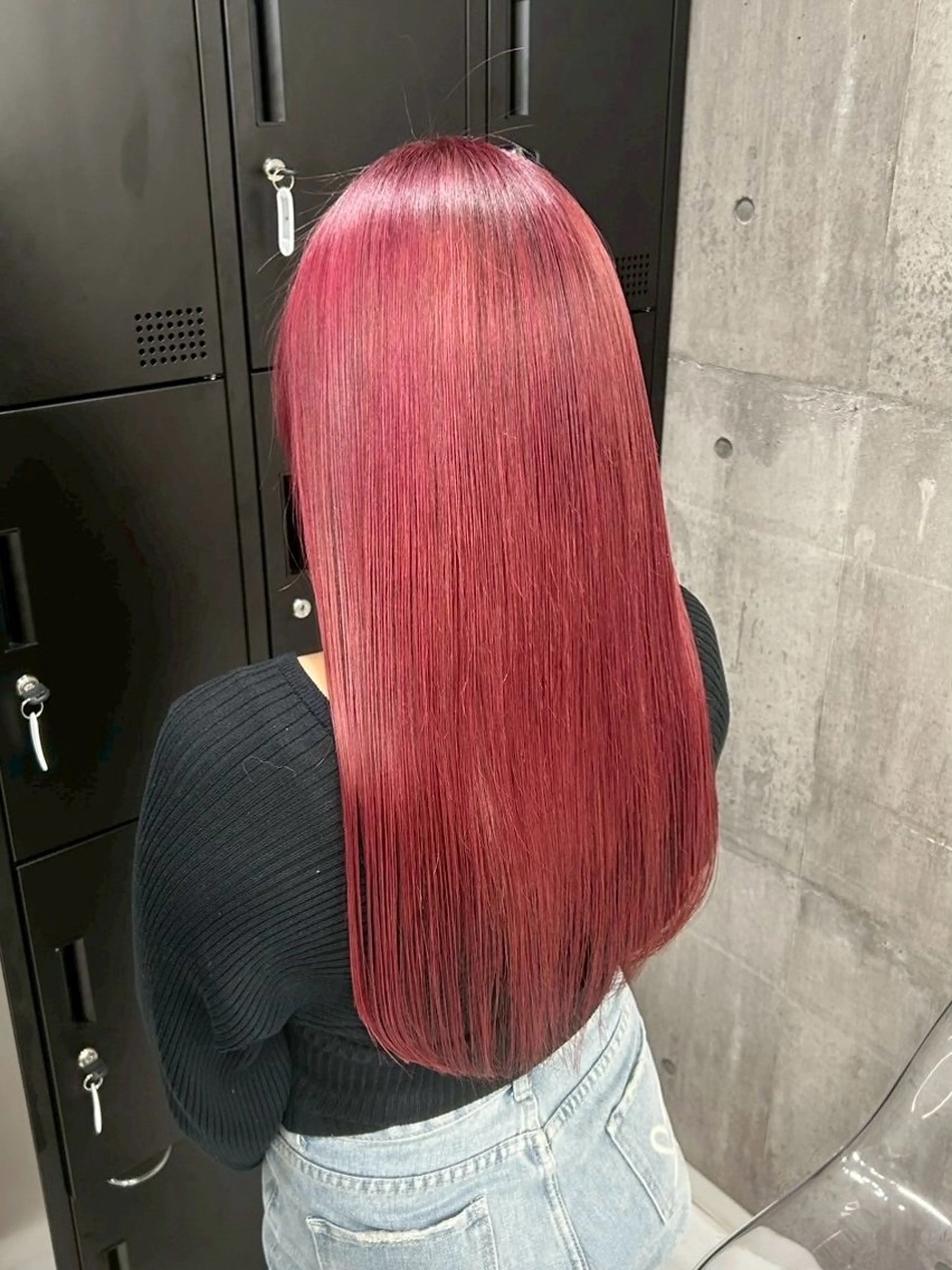 セミロング カラー パーマ ヘアアレンジ メンズ キッズ ヘアカラー トリートメント レイヤー×ハイトーン / mihana🪐のヘアスタイル