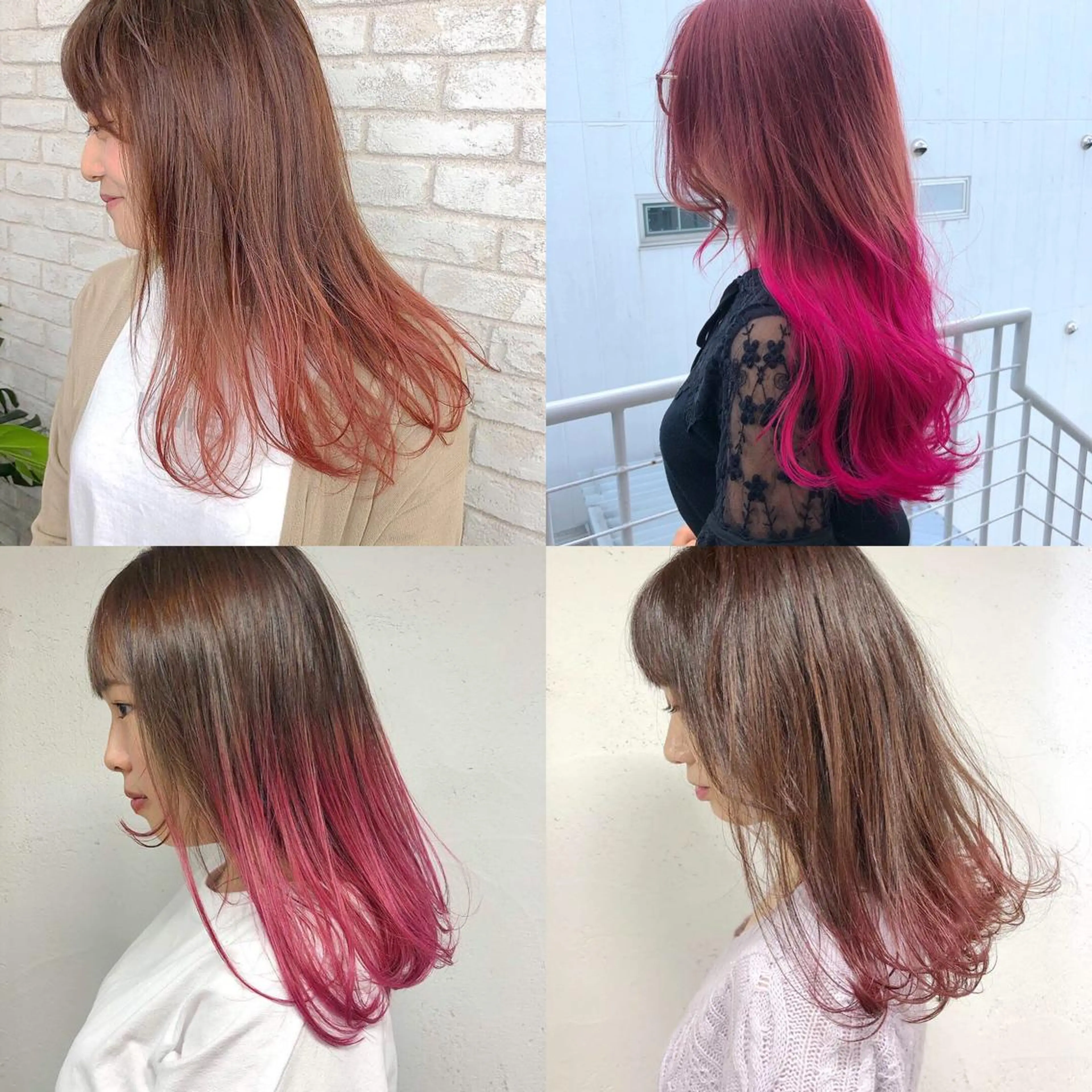 セミロング カラー ヘアアレンジ 【池袋/スパイキー ショート】ⓝⓘⓜⓤのヘアスタイル