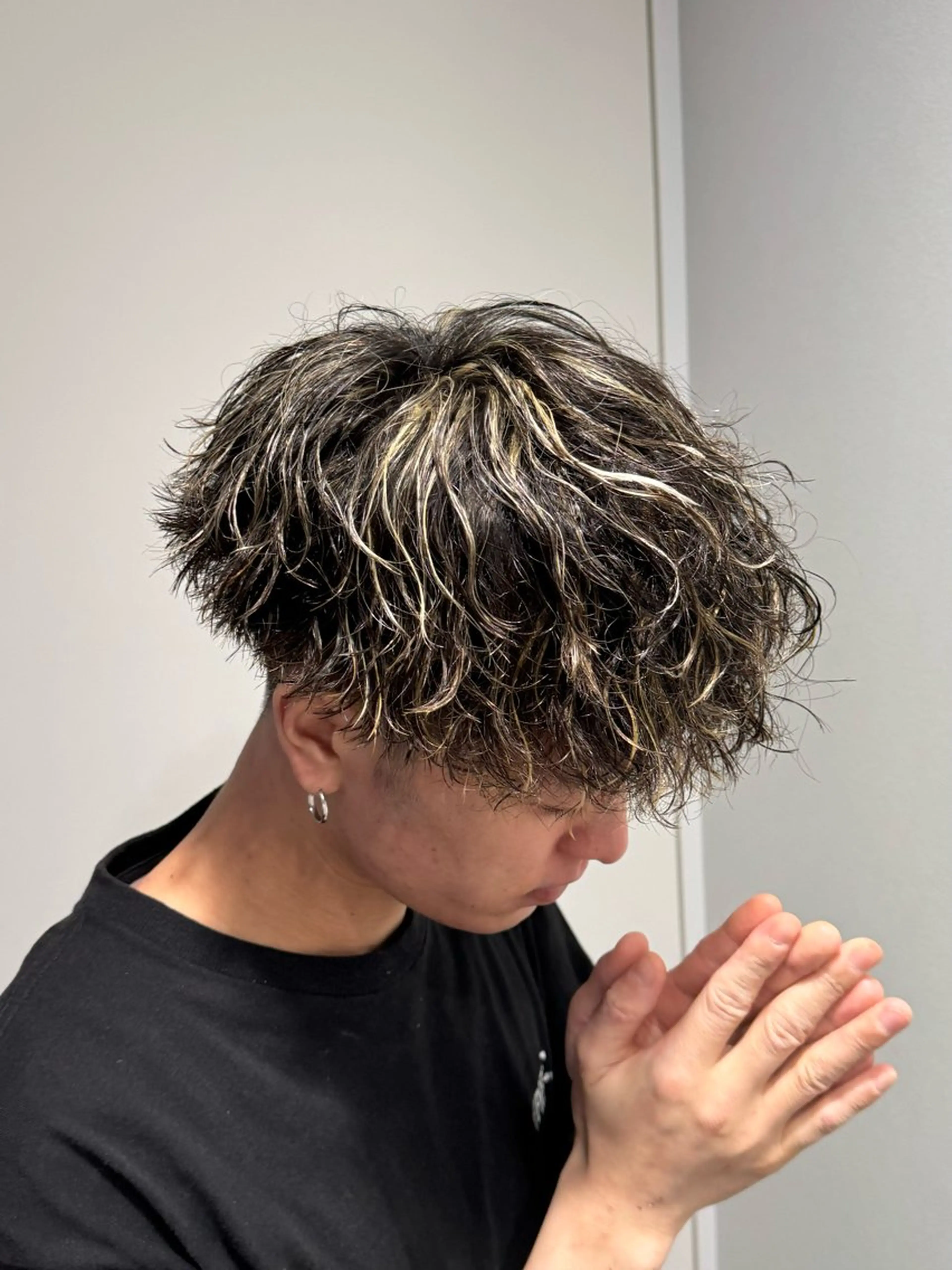 パーマ メンズ カット パーマ トリートメント メンズパーマ/ メンズ特化/寺阪拓真のヘアスタイル