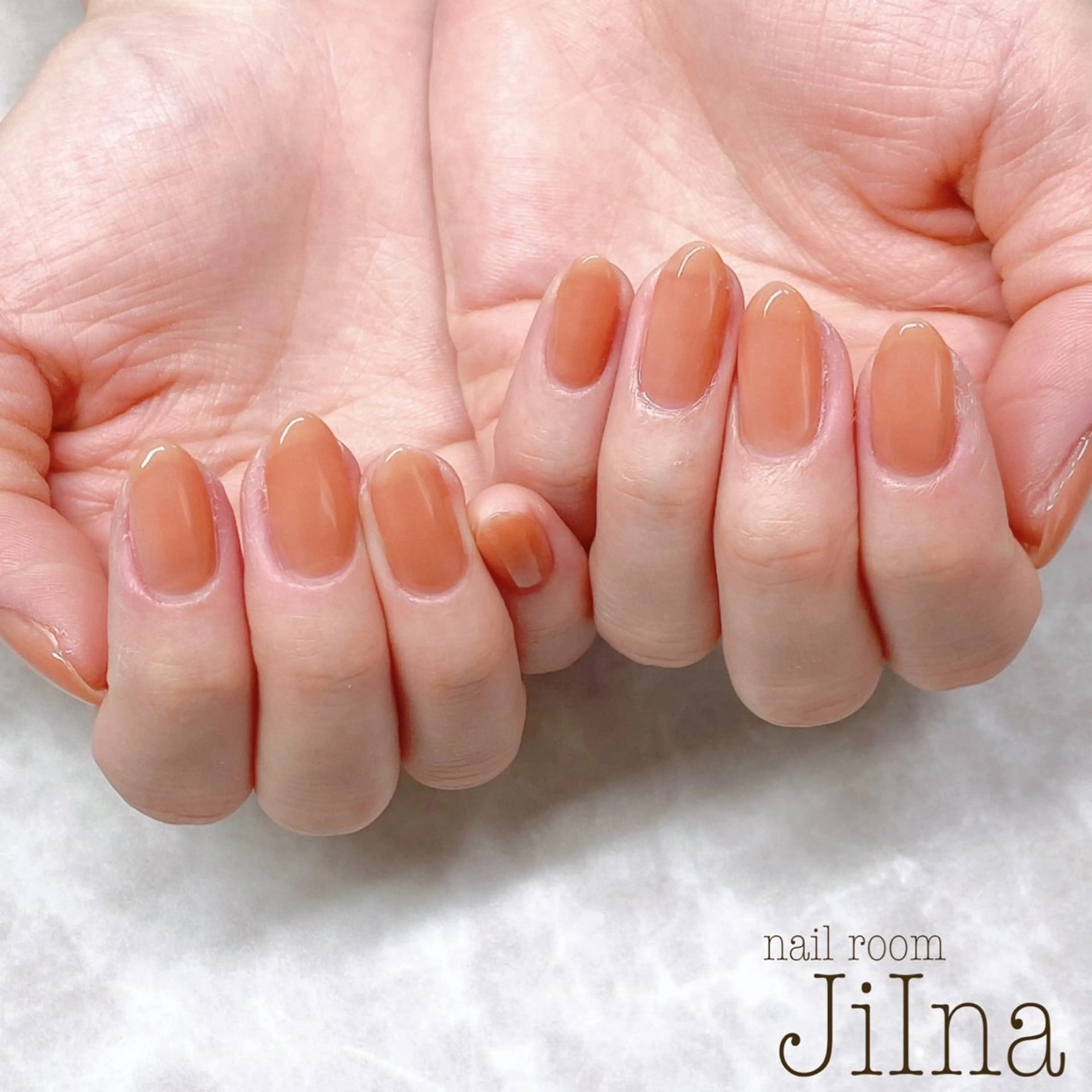 ネイル ワンカラーネイル JiIna nailのネイルデザイン