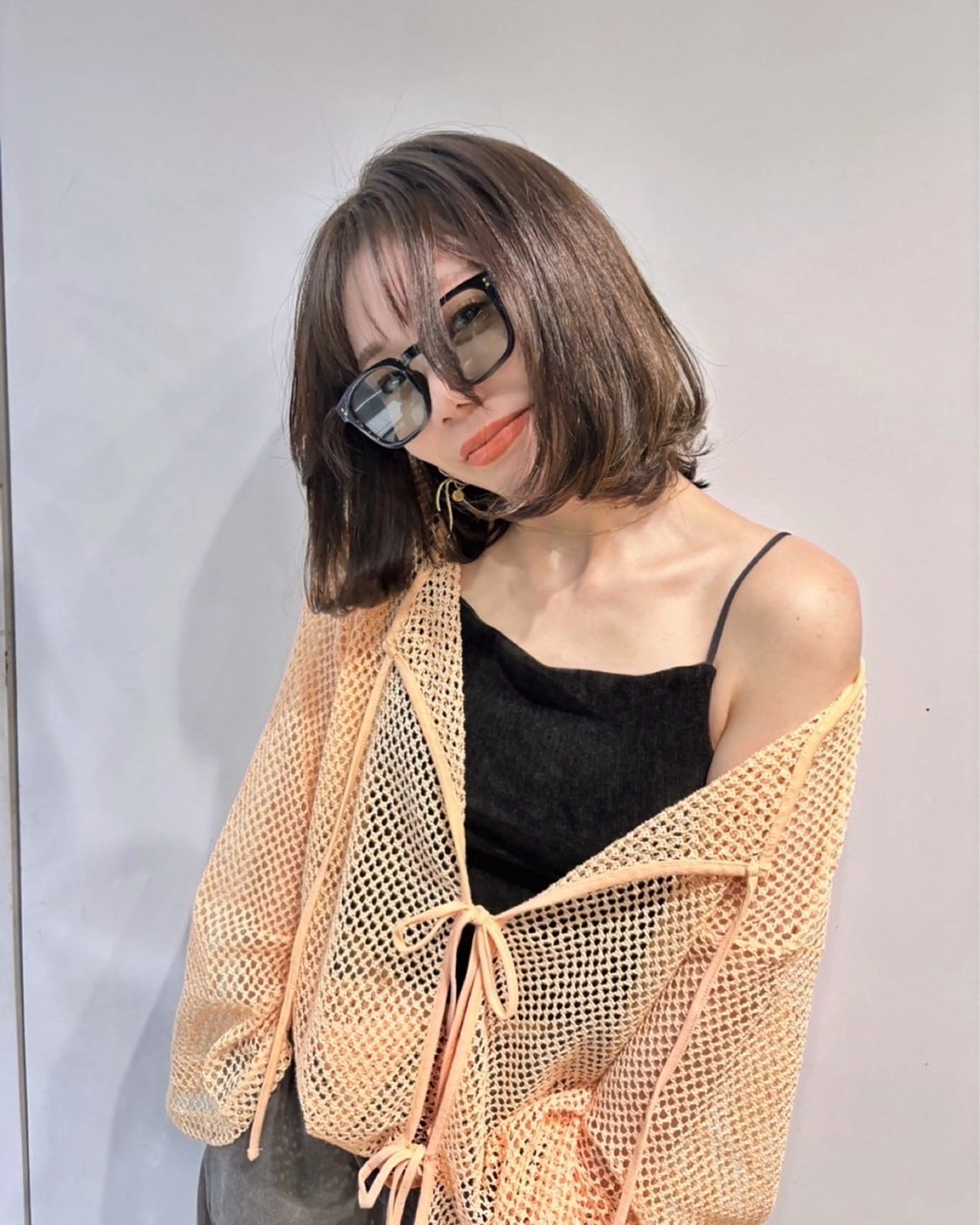 ミディアム ボブ LA.MIU★ 八王子店Mayuのヘアスタイル