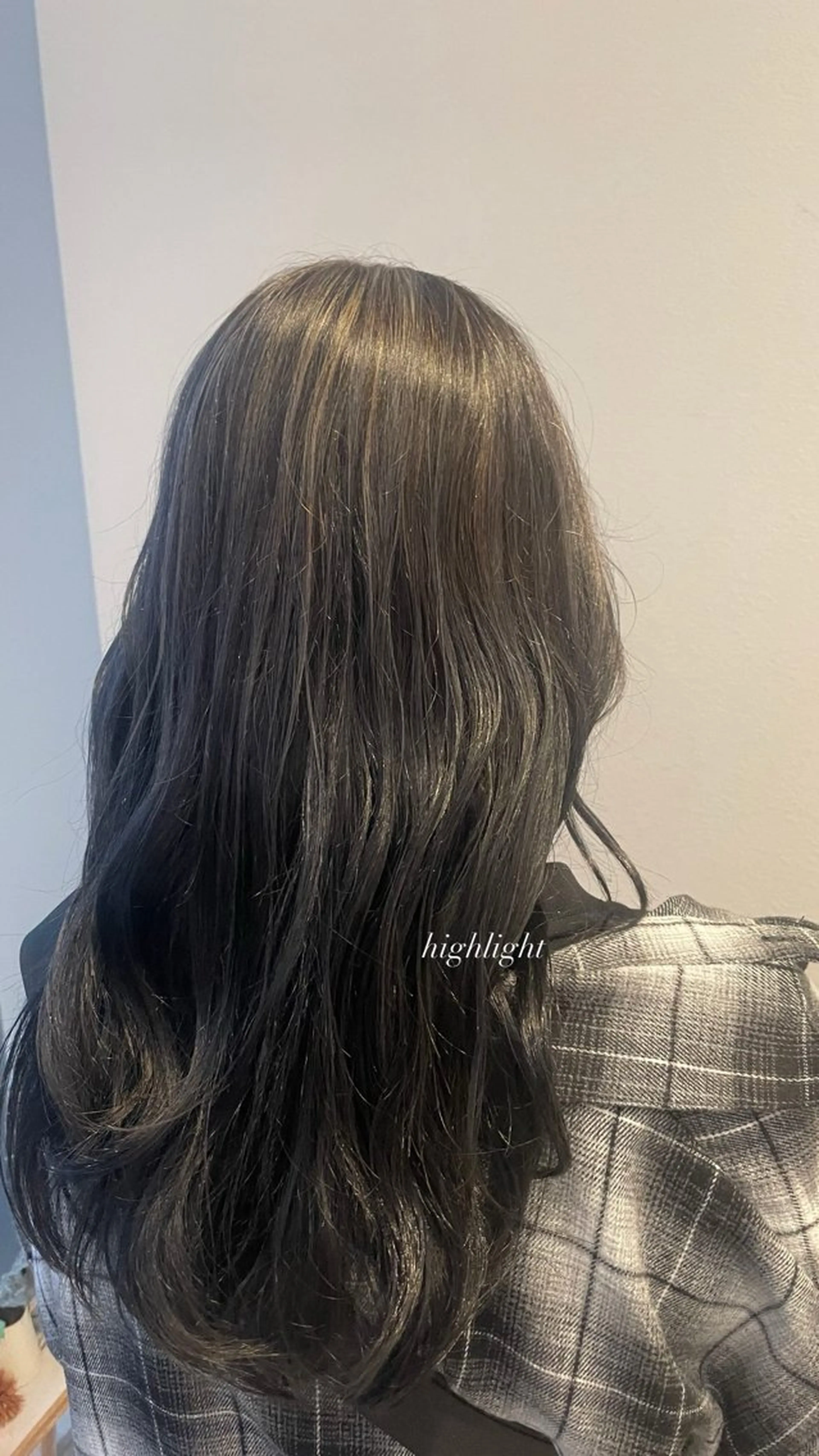 ロング カラー ハイライトカラー ハイライト 堀 ゆきみのヘアスタイル