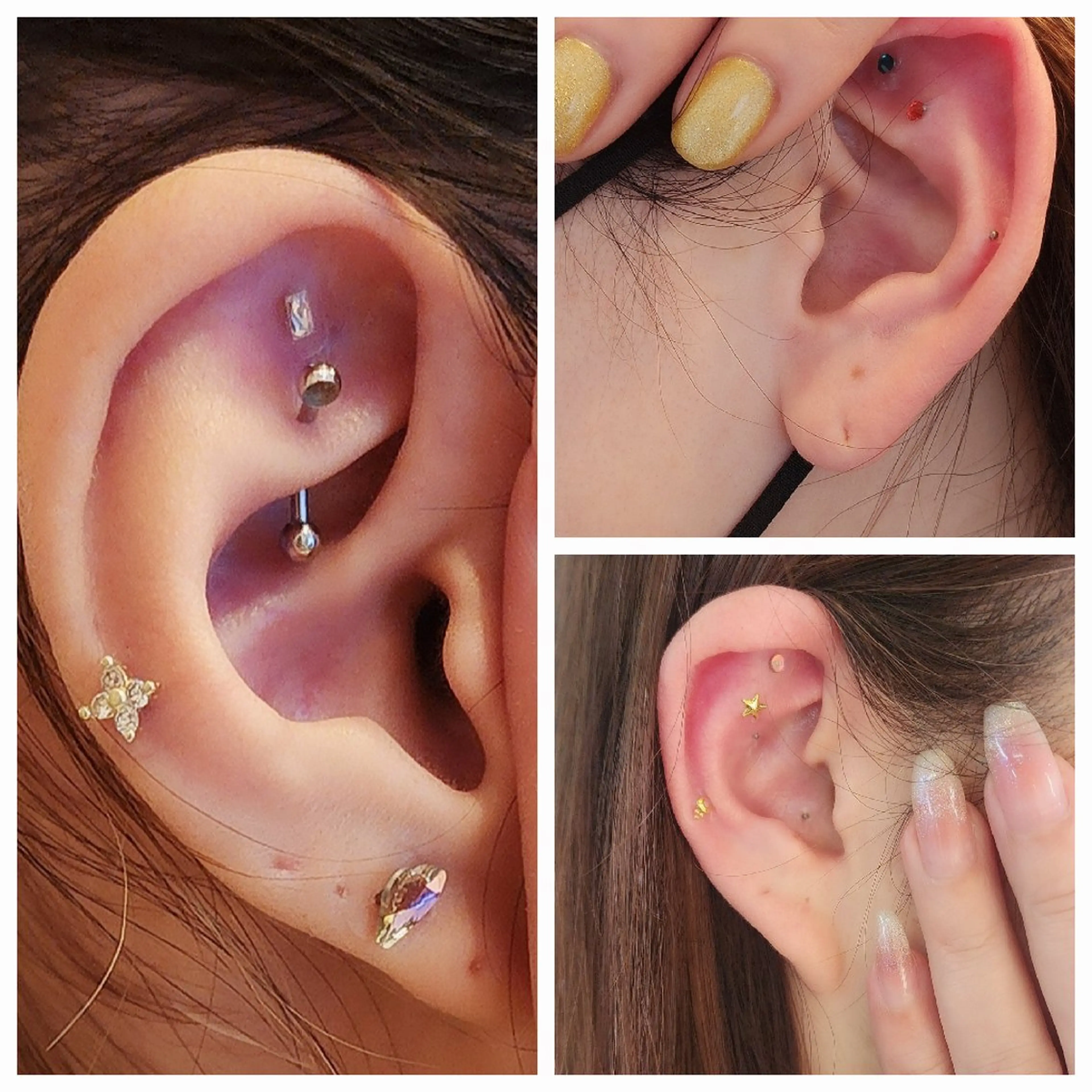 SNSで大人気の耳つぼジュエリー✨️✨️の写真