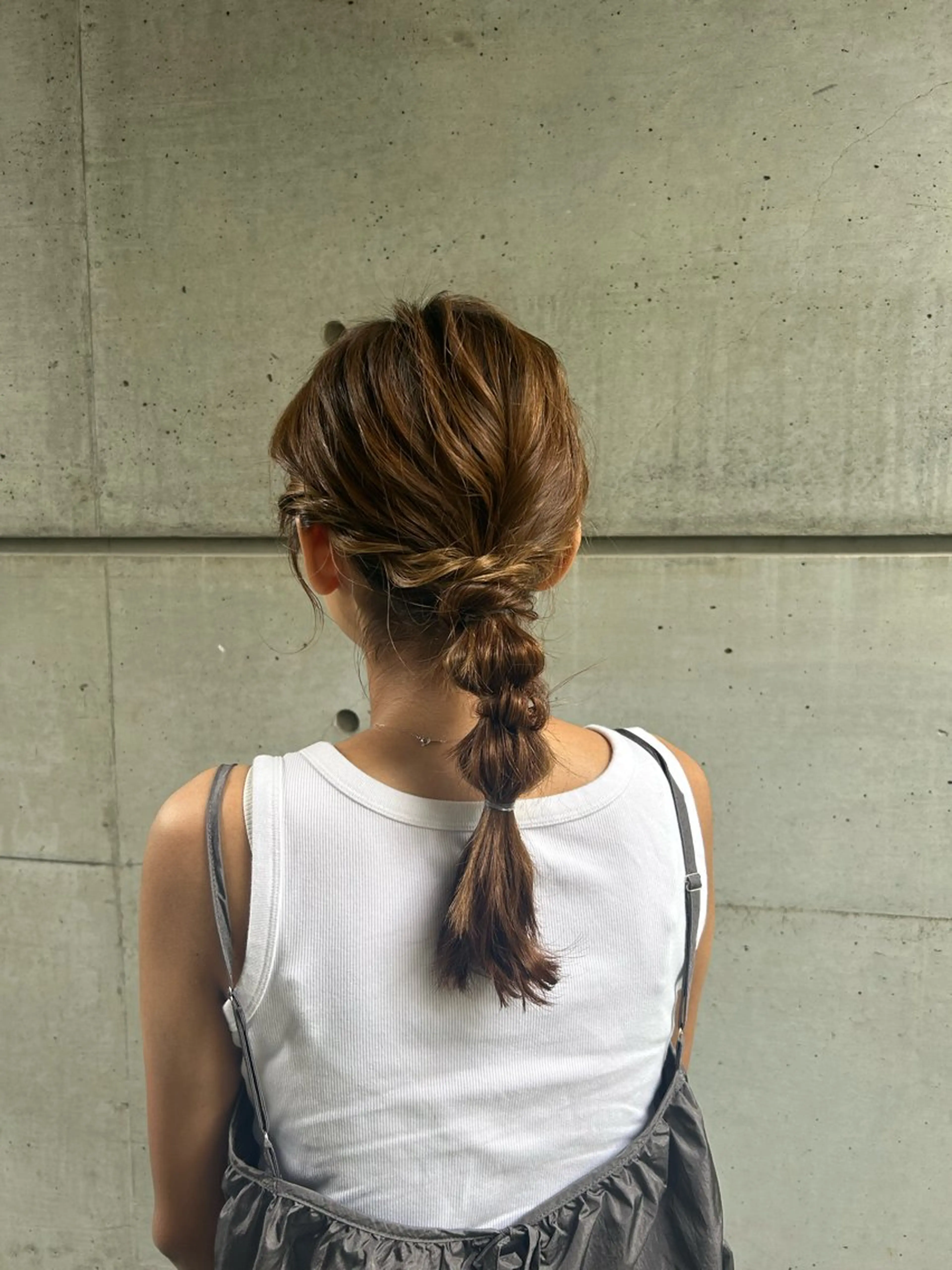 ヘアアレンジ 🌟デザインカラー 久保悠那のヘアスタイル