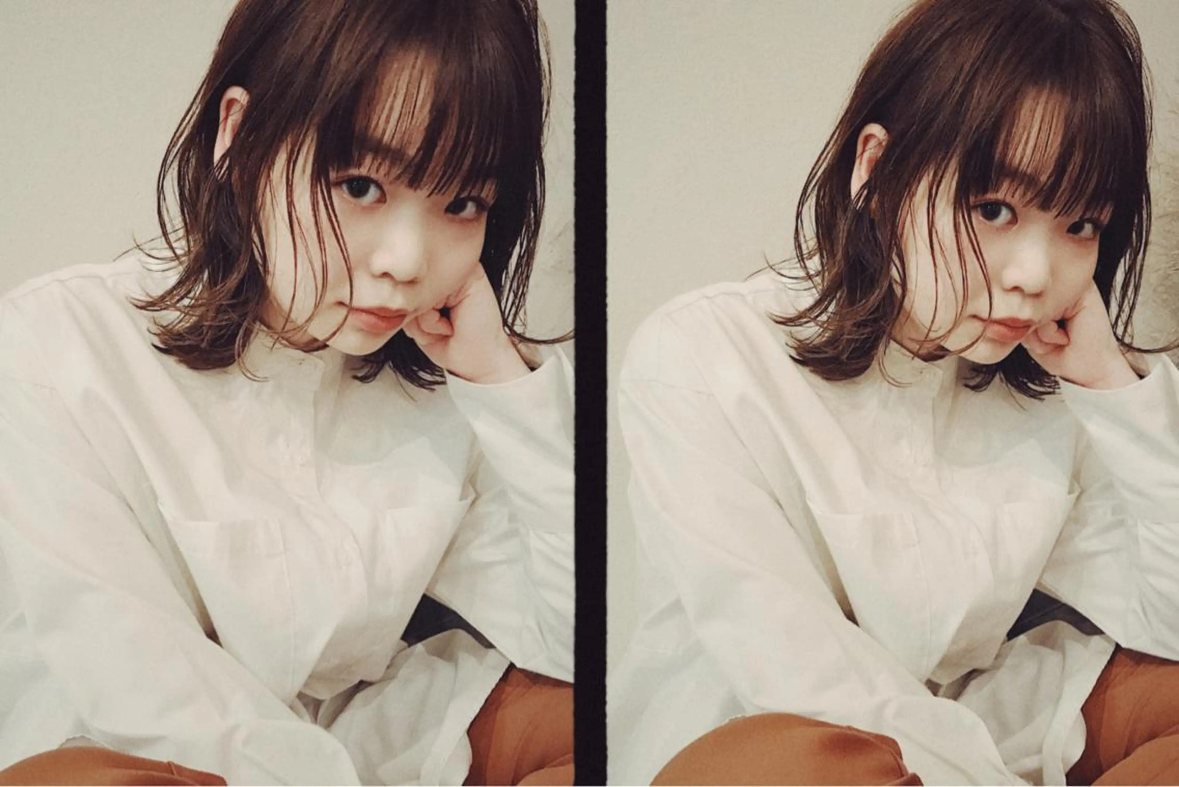 ミディアム カラー カット ヘアカラー salon AKIRA所属・市川 千夏のヘアスタイル